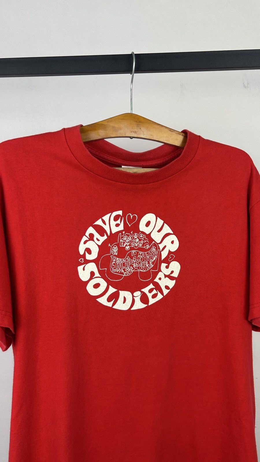 Vintage 1990s Save Our Soldiers Size US M / EU 48-50 / 2 - 7 Thumbnail