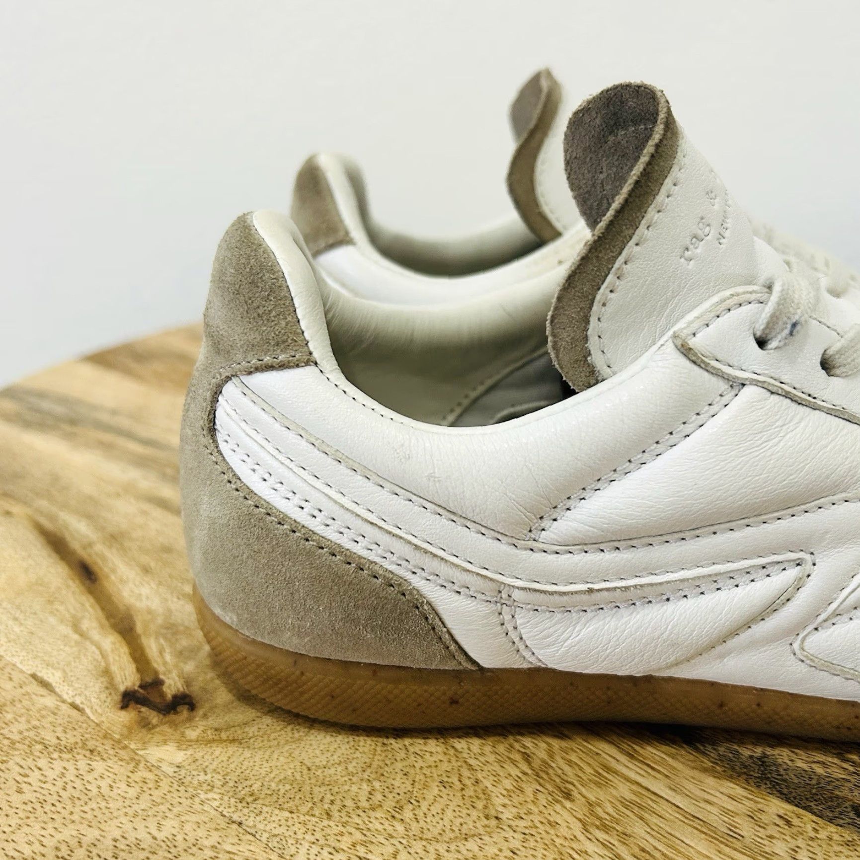 Rag & Bone rag & bone Legacy Sneaker Womens US 5 White 35 Retro Size US 5 / IT 35 - 5 Thumbnail