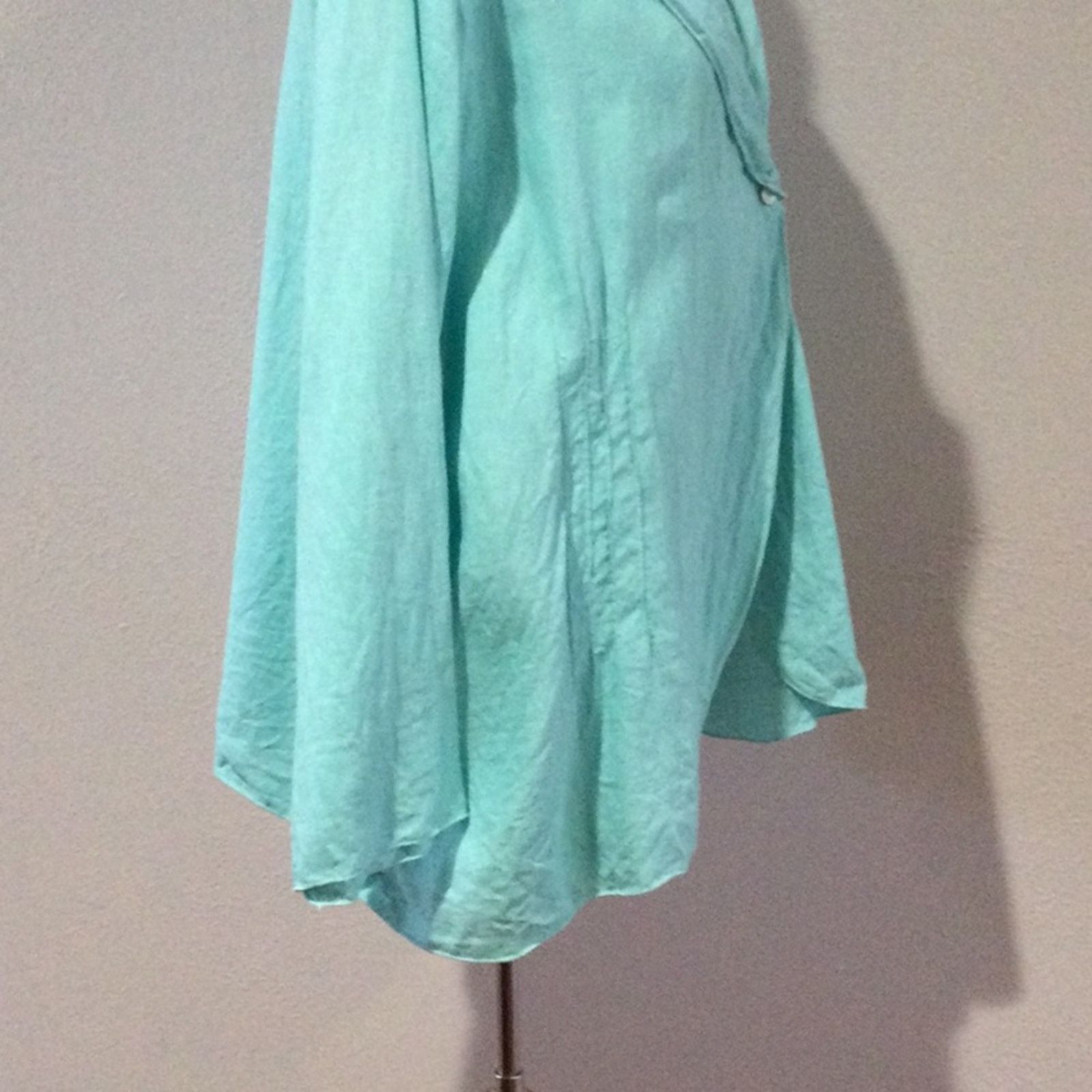 Other Match Point Turquoise Button/Tie Closure Blazer Jacket XL Size XL / US 12-14 / IT 48-50 - 9 Thumbnail