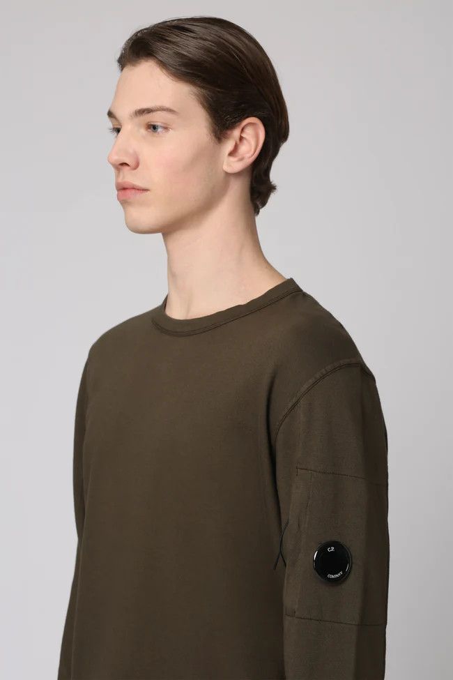 C.P. Company o1y1224 Crewneck Sweater in Military Green Size US L / EU 52-54 / 3 - 3 Thumbnail