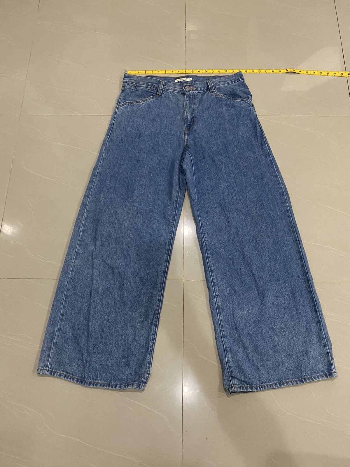 Levi's Vintage Clothing Rare Desig Levis Baggy Danim Size 30" / US 8 / IT 44 - 4 Thumbnail