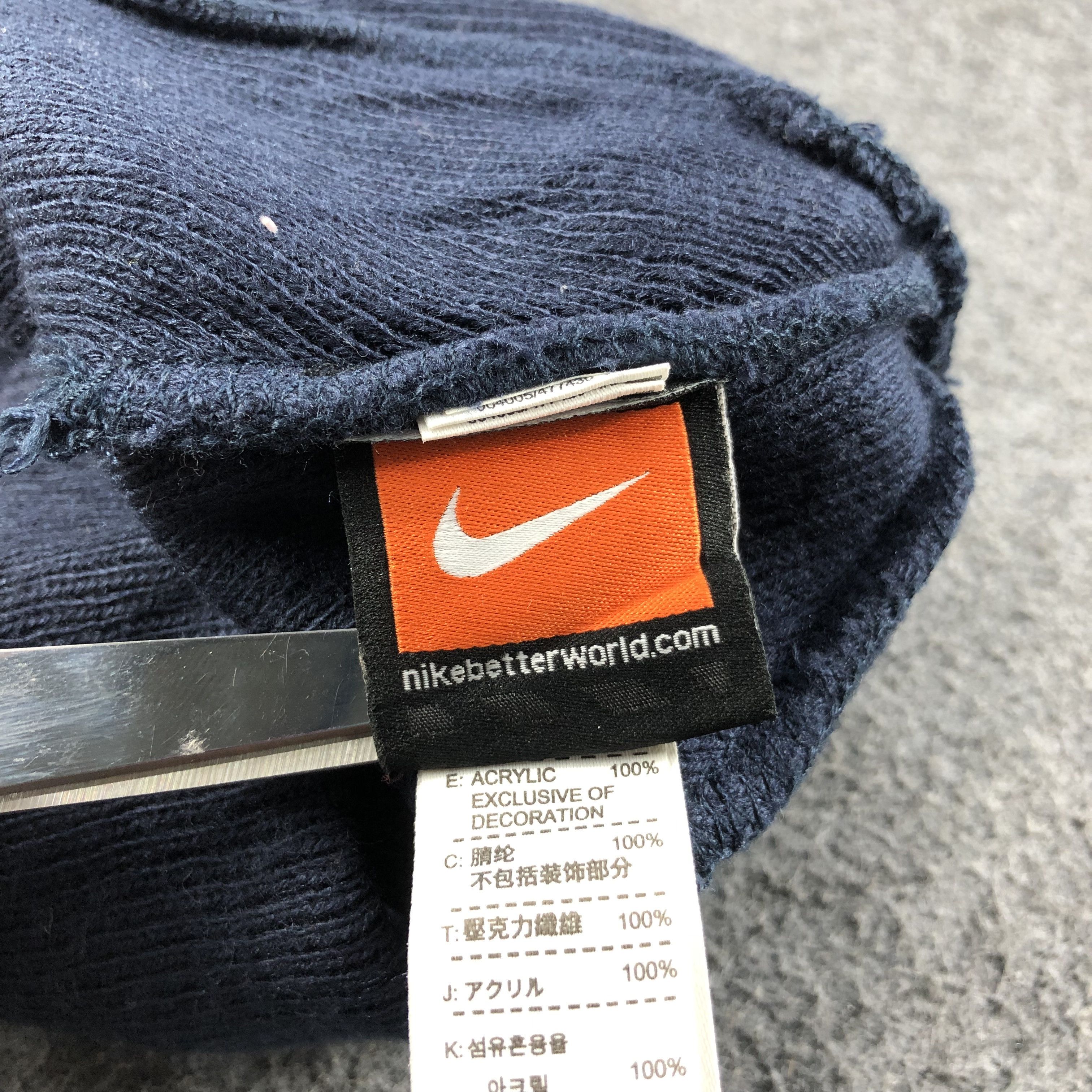 Vintage Nike Swoosh Beanie Snowcap Snow Hat B304 Size ONE SIZE - 7 Thumbnail
