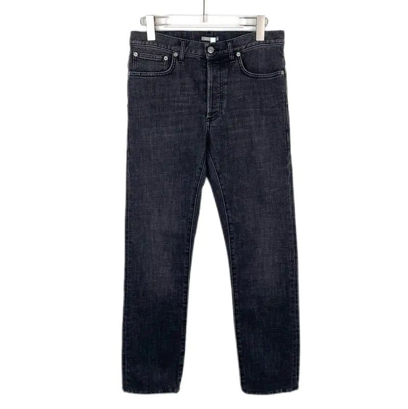 Dior Dior Black Grey Cotton Women's Jeans 0089 Size 23" - 1 Thumbnail