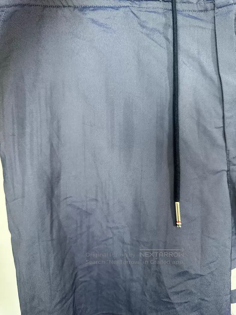 Thom Browne Thom Browne size 4 Blue nylon pants Size US 34 / EU 50 - 6 Thumbnail