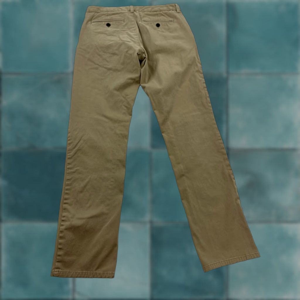 Vintage Taylrd Pants Men 31x30 Khaki Chino Flat Front Twill Cotton Beige Regular Inseam 30 Straight Pant Mens Clothing Size US 31 - 1 Thumbnail