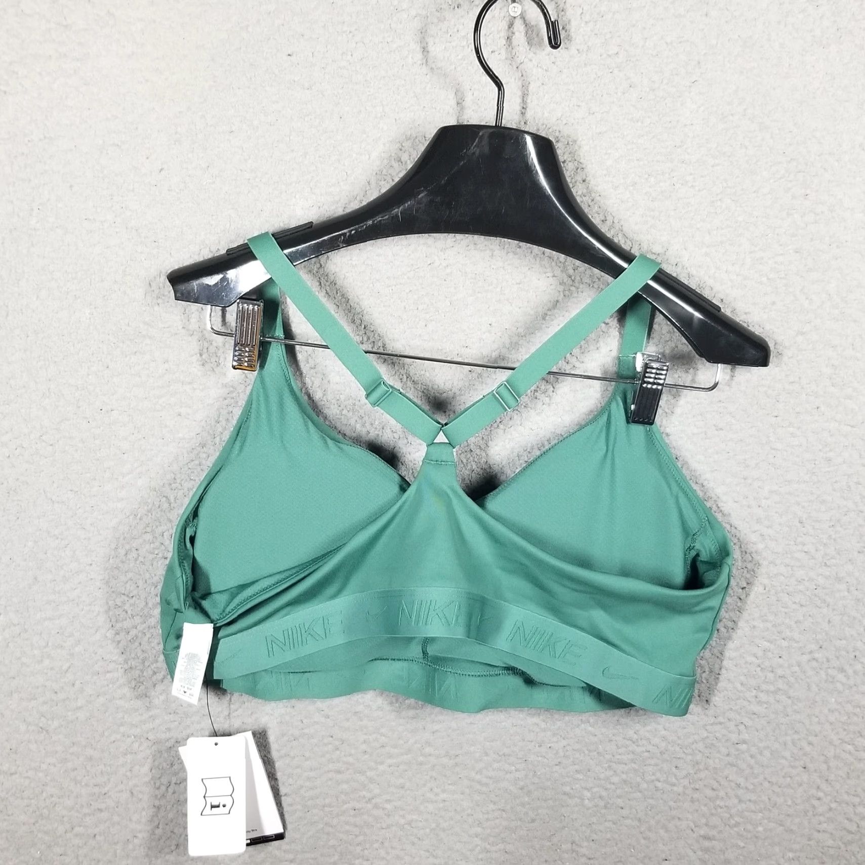 Nike Nike Women’s 1X Indy Light Support Padded Sports Bra Green FD1064-361 New Indy Light Nike Dri-FIT Sports Bra 1X Green Size ONE SIZE - 2 Thumbnail