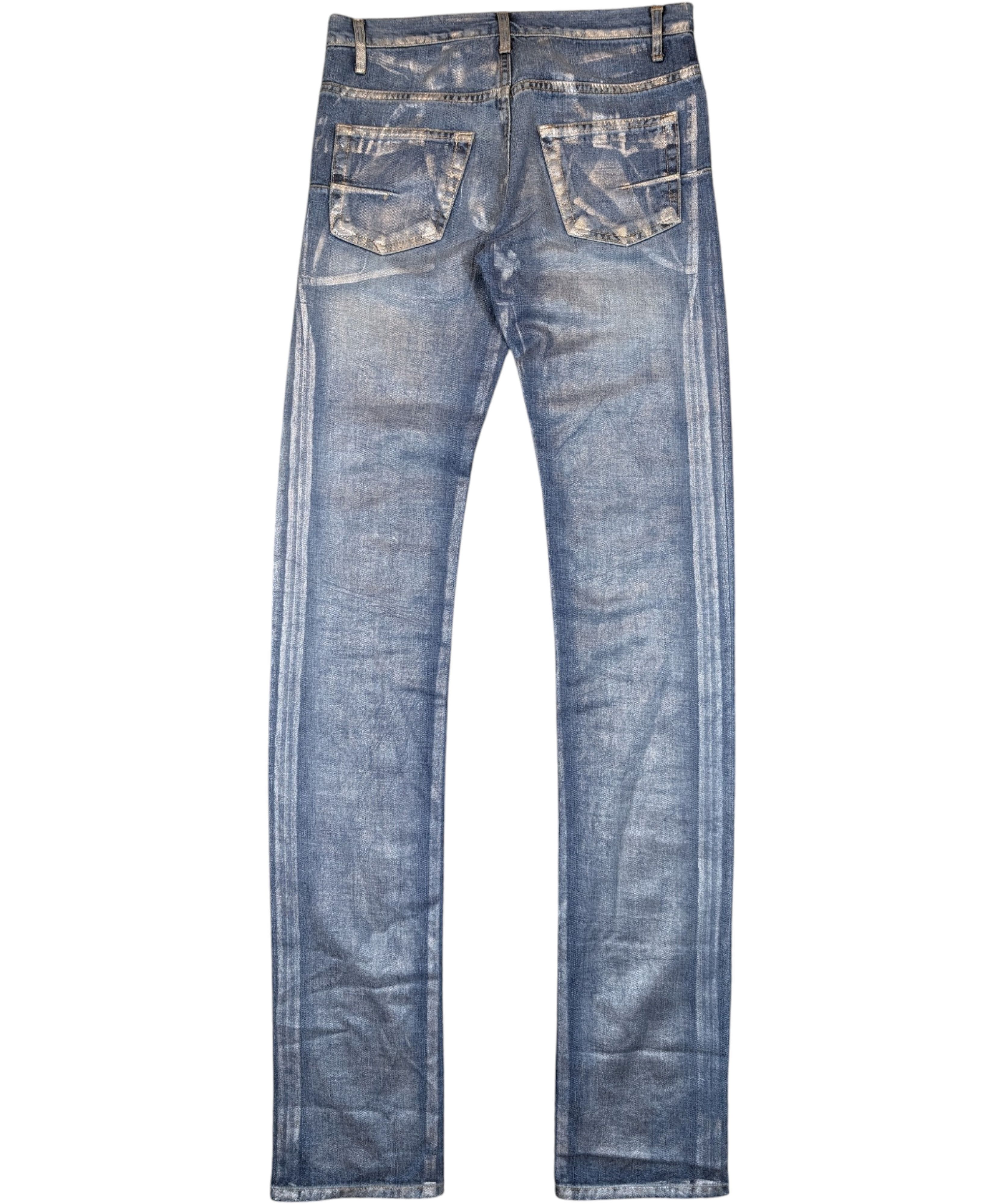 Dior × Hedi Slimane Dior Homme Think Fast Silver Wax SS08 Kris Van