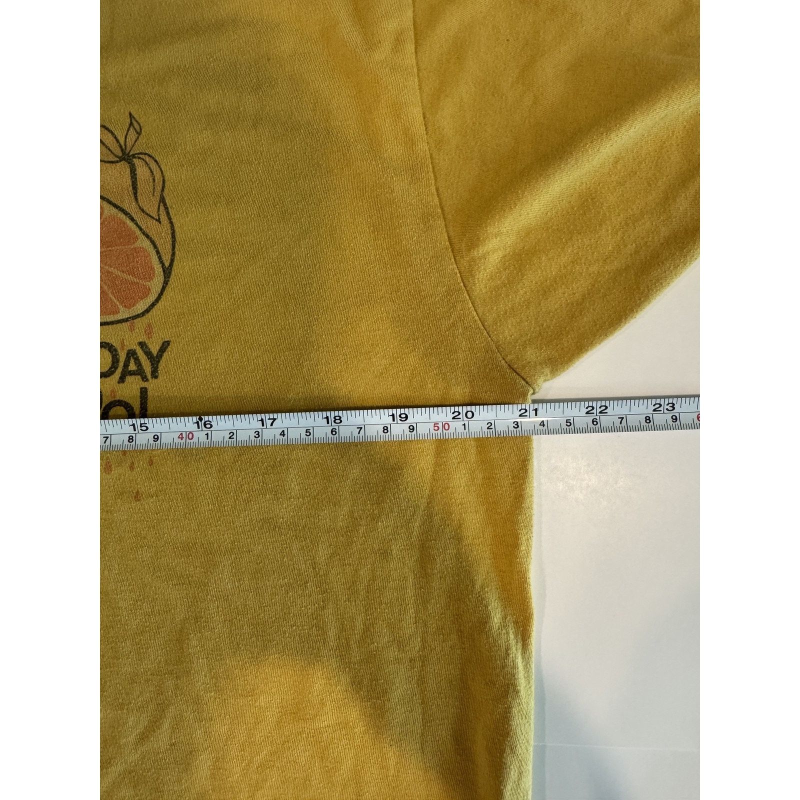 Other Sunday Cool Yellow Everything Rhymes With Orange Graphic Tee Size US L / EU 52-54 / 3 - 4 Thumbnail