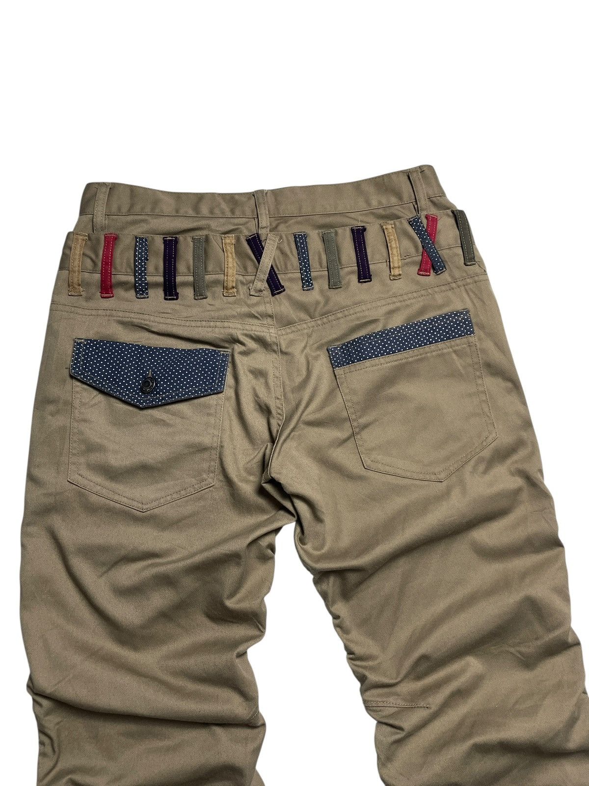If Six Was Nine 2000’s Nylaus - Double Waist Ruched Pants Size US 31 - 8 Thumbnail