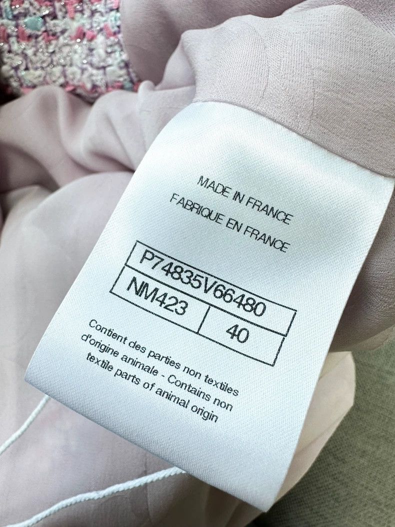 Chanel Chanel Mixed-color hollow pearl heavy industry long-sleeve Size S / US 4 / IT 40 - 6 Thumbnail