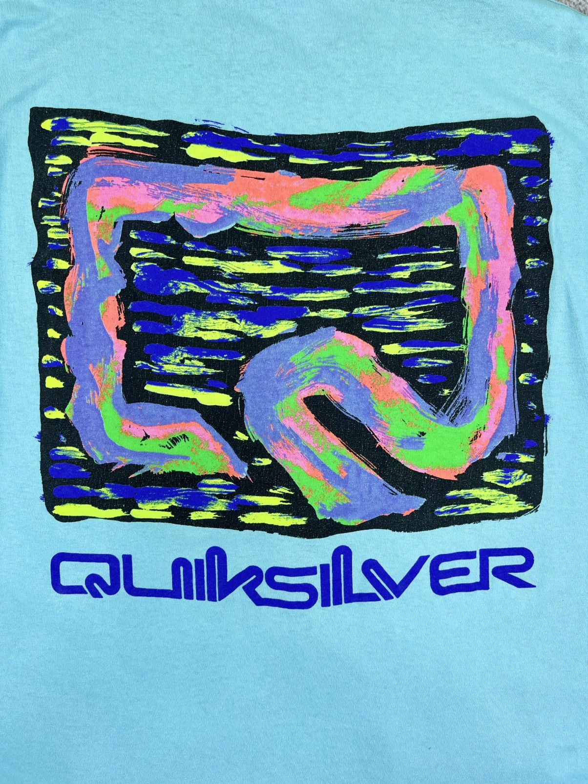 Quiksilver Vintage Quicksilver Tee USA nice graphic 💥 Size US XL / EU 56 / 4 - 6 Thumbnail