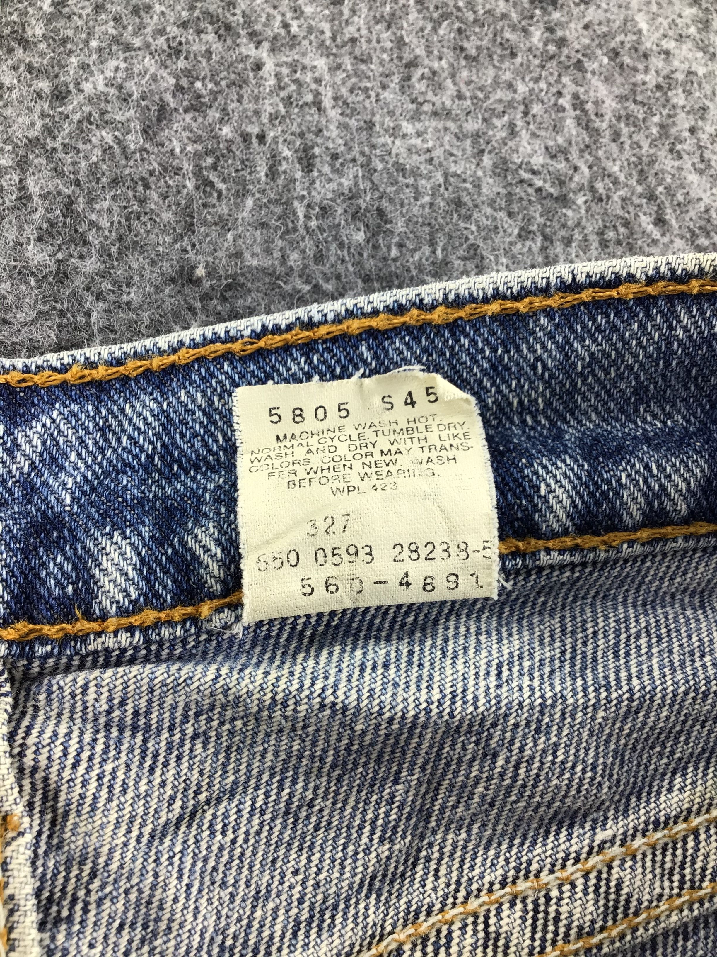 Levi's Vintage 90s Levis 560 Jeans Stone Wash Denim -J406 Size US 33 - 10 Thumbnail