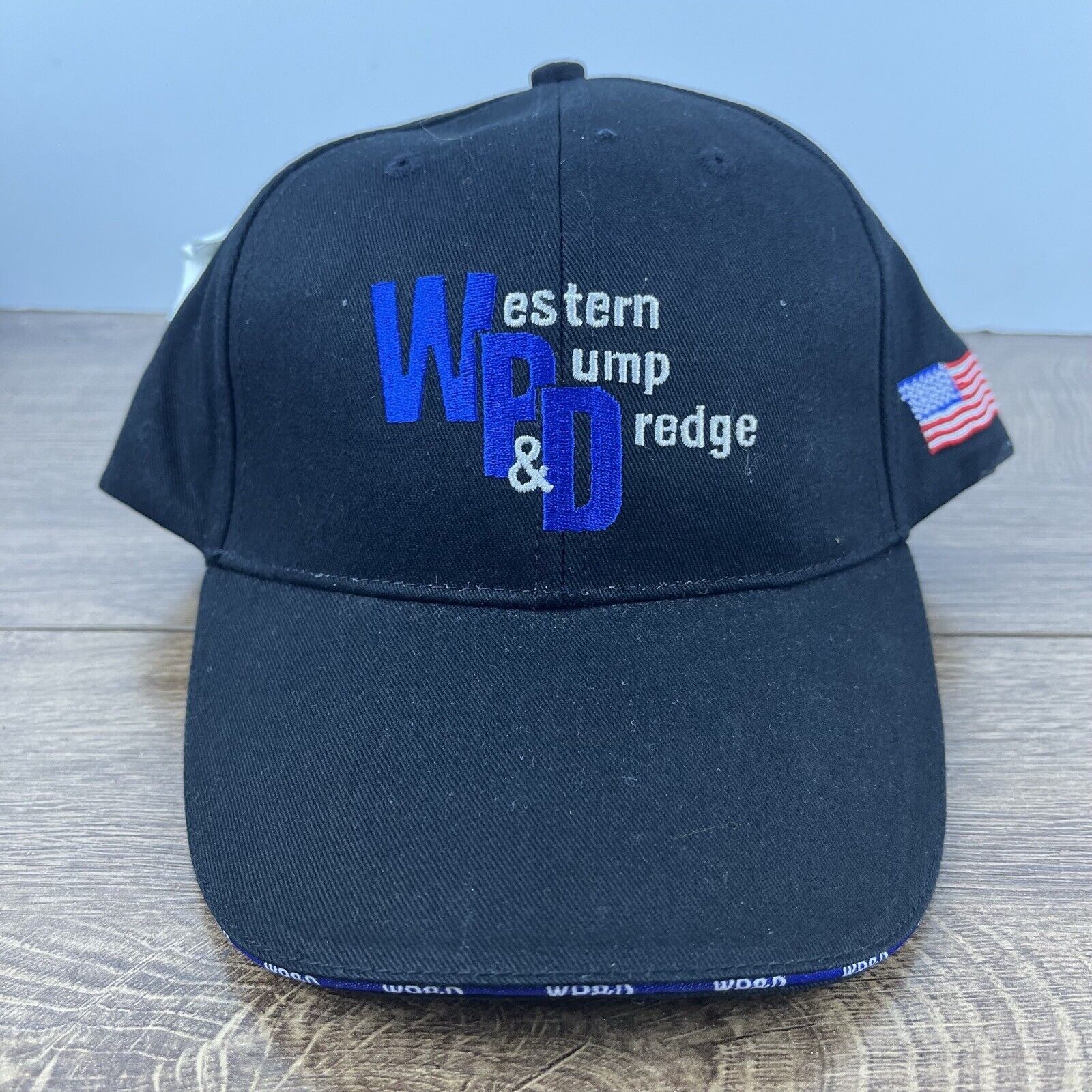 Other Western Pump Dredge Hat Black Cap Hat Adjustable Hat Black A Size ONE SIZE - 2 Thumbnail