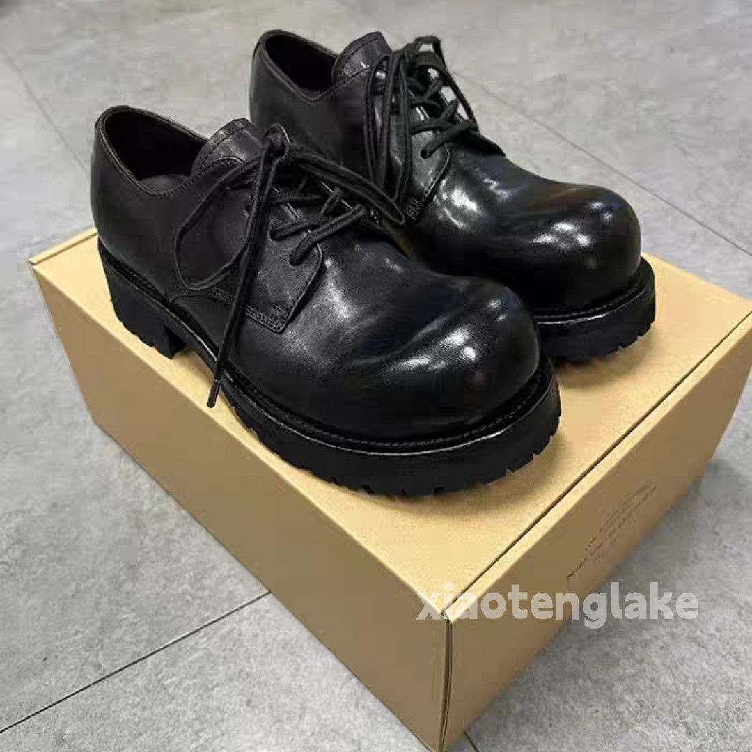 Vintage Utility punk yuppie derby thick sole yuppie boots shoes Size US 10 / EU 43 - 7 Thumbnail