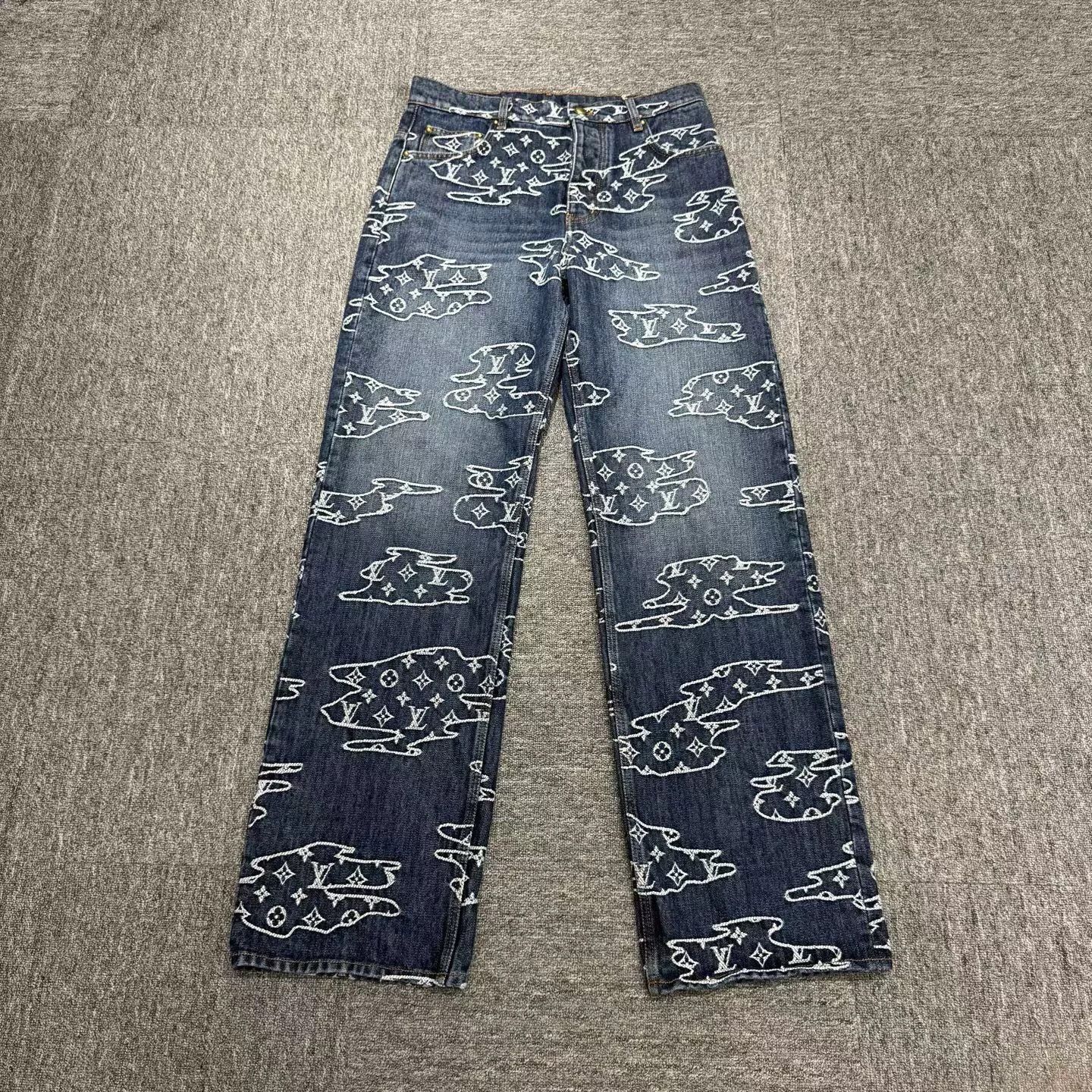 Louis Vuitton louis vuitton fw25 cloud jacquard jeans Size 29" - 1 Thumbnail