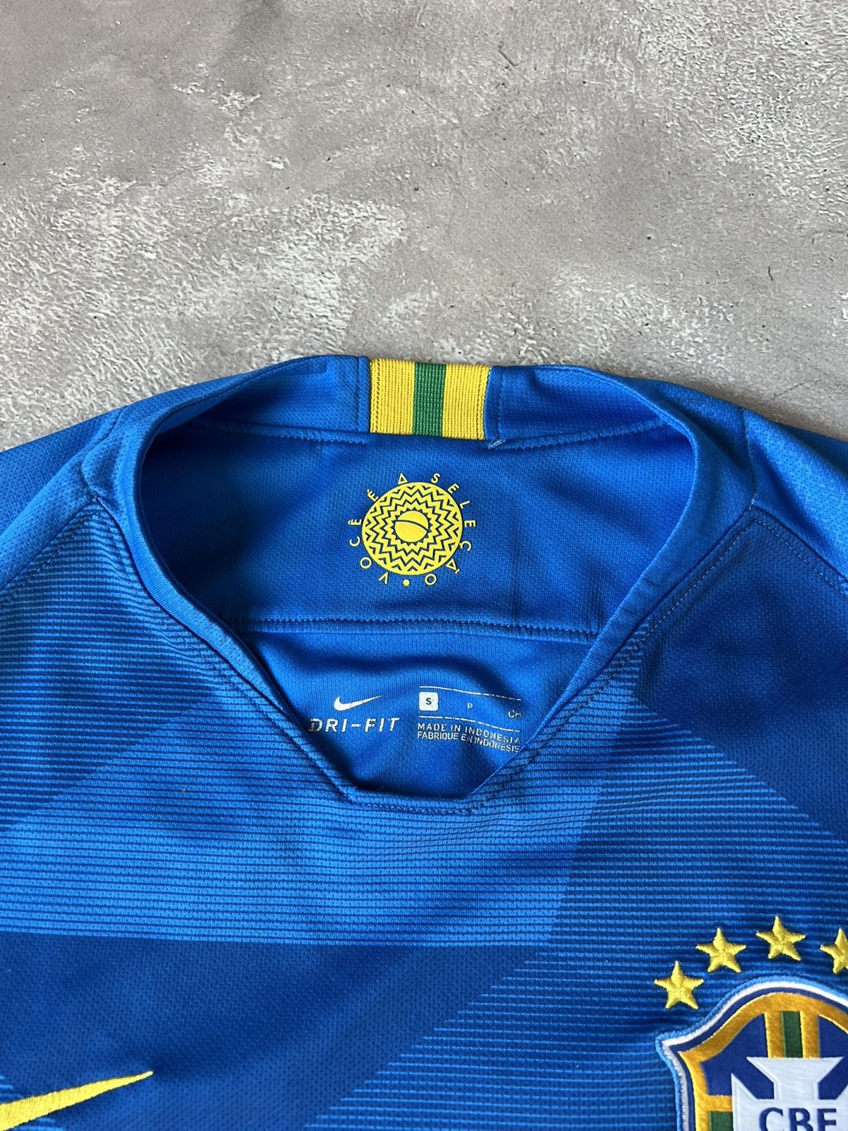 Vintage 🇧🇷Vintage Nike Brazil 🇧🇷 Y2k Soccer Jersey Size US S / EU 44-46 / 1 - 4 Thumbnail