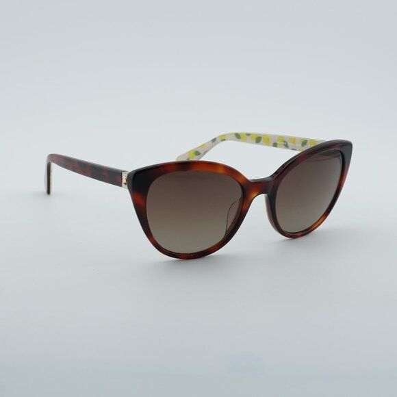 Kate Spade Kate Spade AMBERLEE/S 01NR HA Sunglasses Havana Cat Eye Size ONE SIZE - 9 Thumbnail