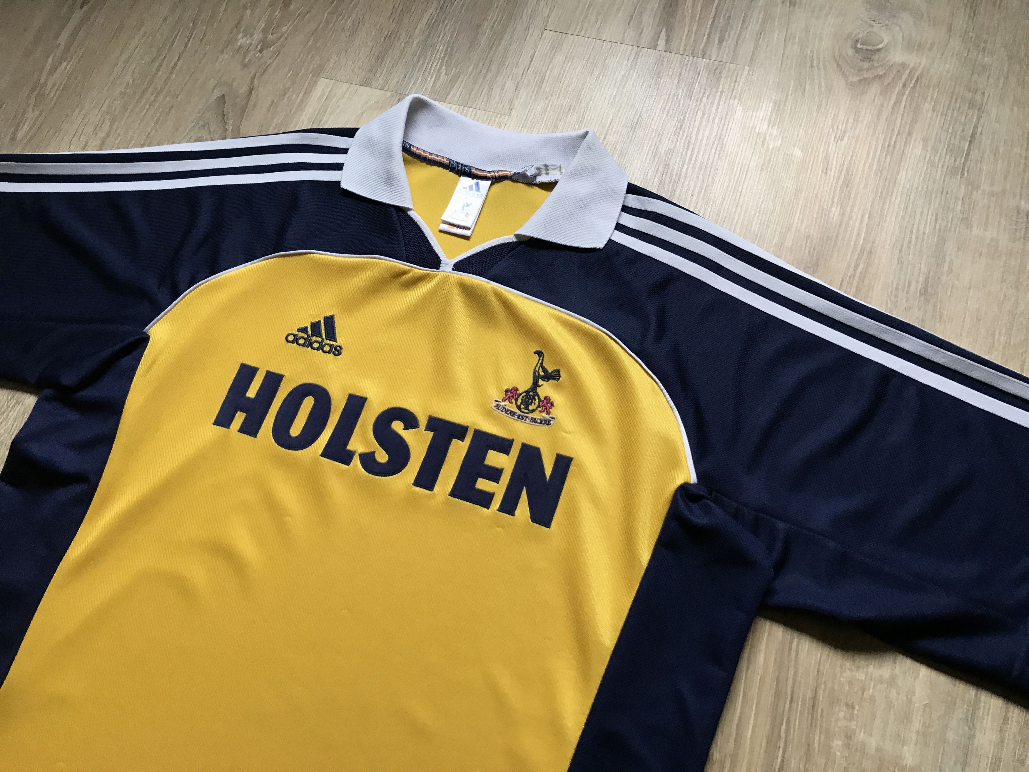 Adidas × Vintage Vintage Adidas Tottenham Hotspur Away Football Shirt Size US L / EU 52-54 / 3 - 3 Thumbnail