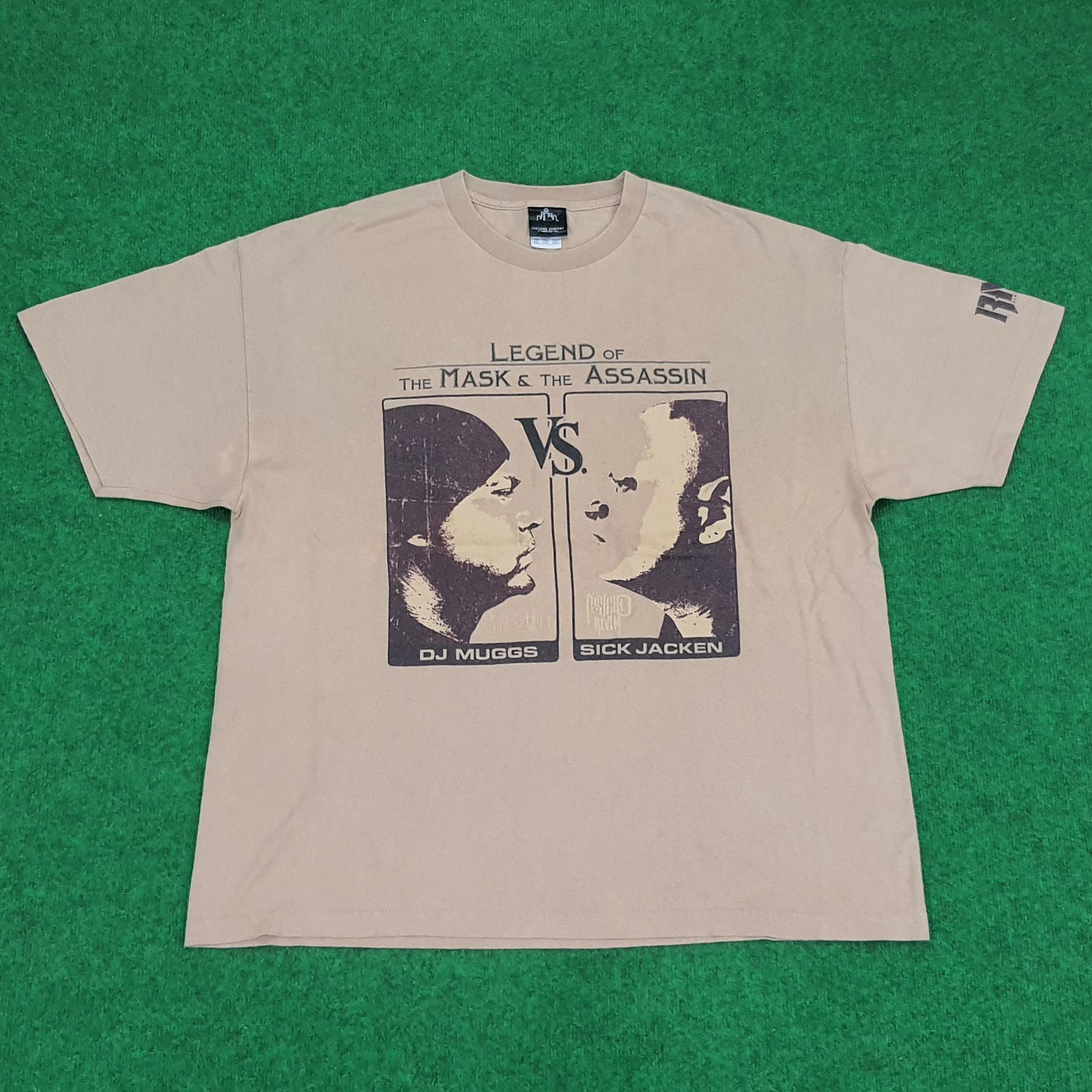 Vintage Legends of The Mask & The Assassin Album Rap Tees