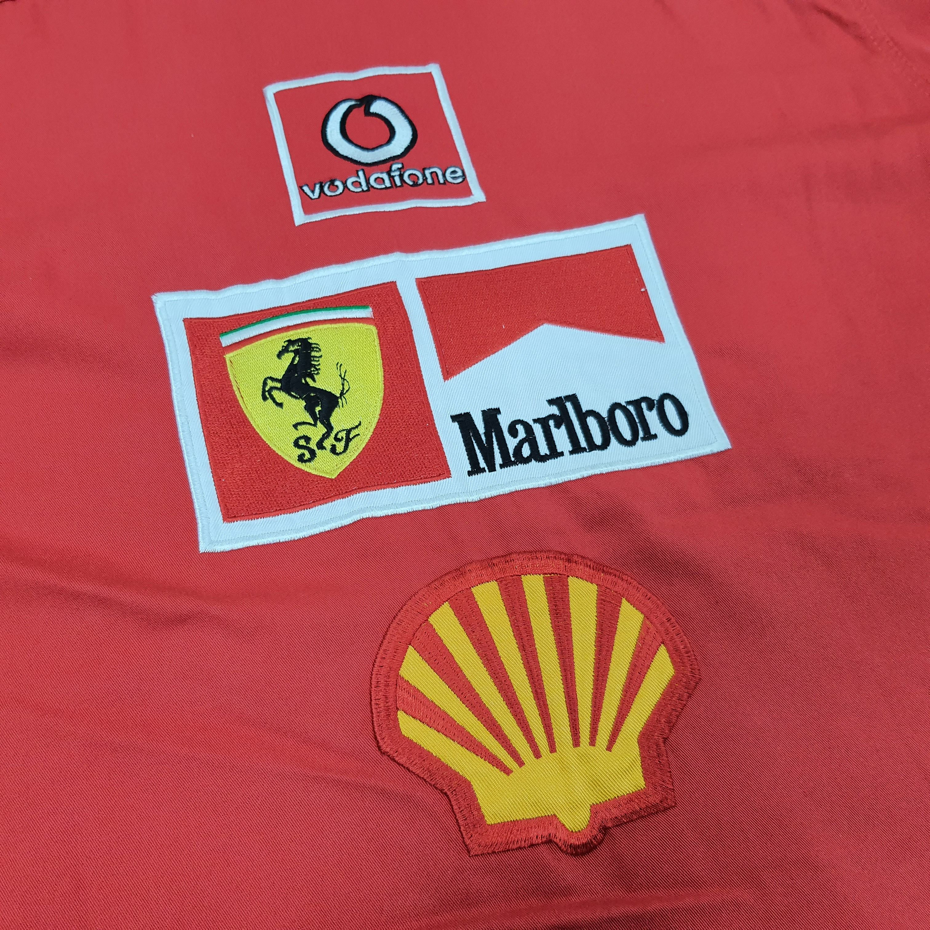 Ferrari Vintage FERRARI Racing Motorsports Workshirt C249N61 Size US M / EU 48-50 / 2 - 2 Thumbnail