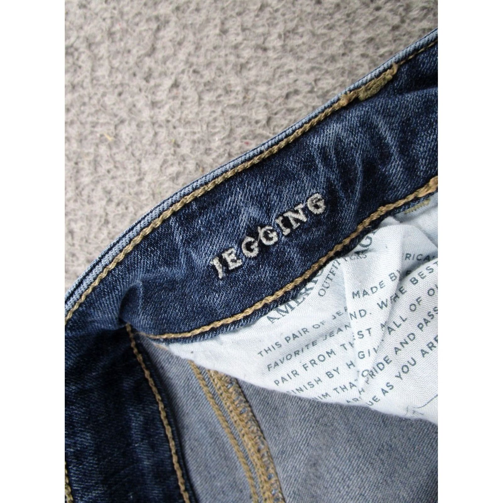 American Eagle Outfitters American Eagle Outfitters Jeans Womens SZ 4 Medium Wash Skinny Jeggings Stretch Denim 5-Pocket Blue Size 27" / US 4 / IT 40 - 5 Thumbnail