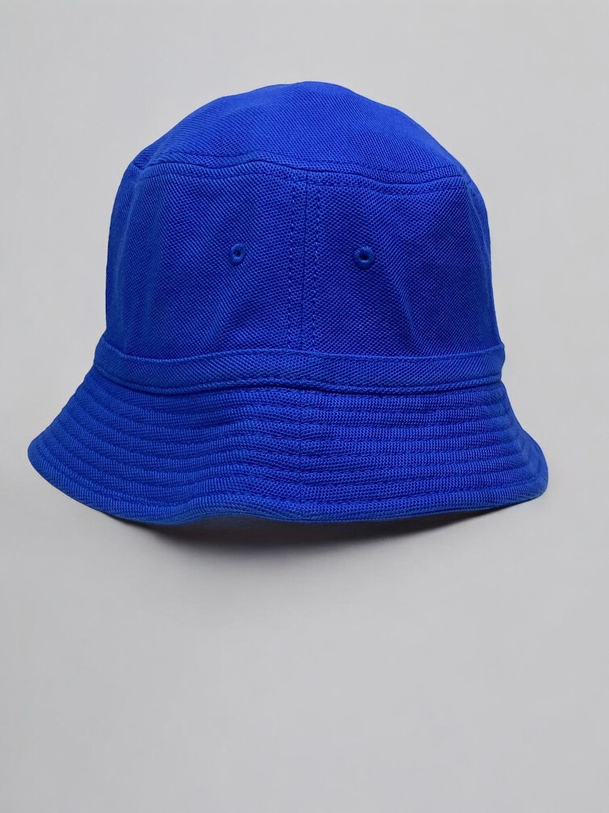 Lacoste 🔥 Y2K LACOSTE BLUE BUCKET HAT GORP TECH SUMMER VIBES Size ONE SIZE - 2 Thumbnail