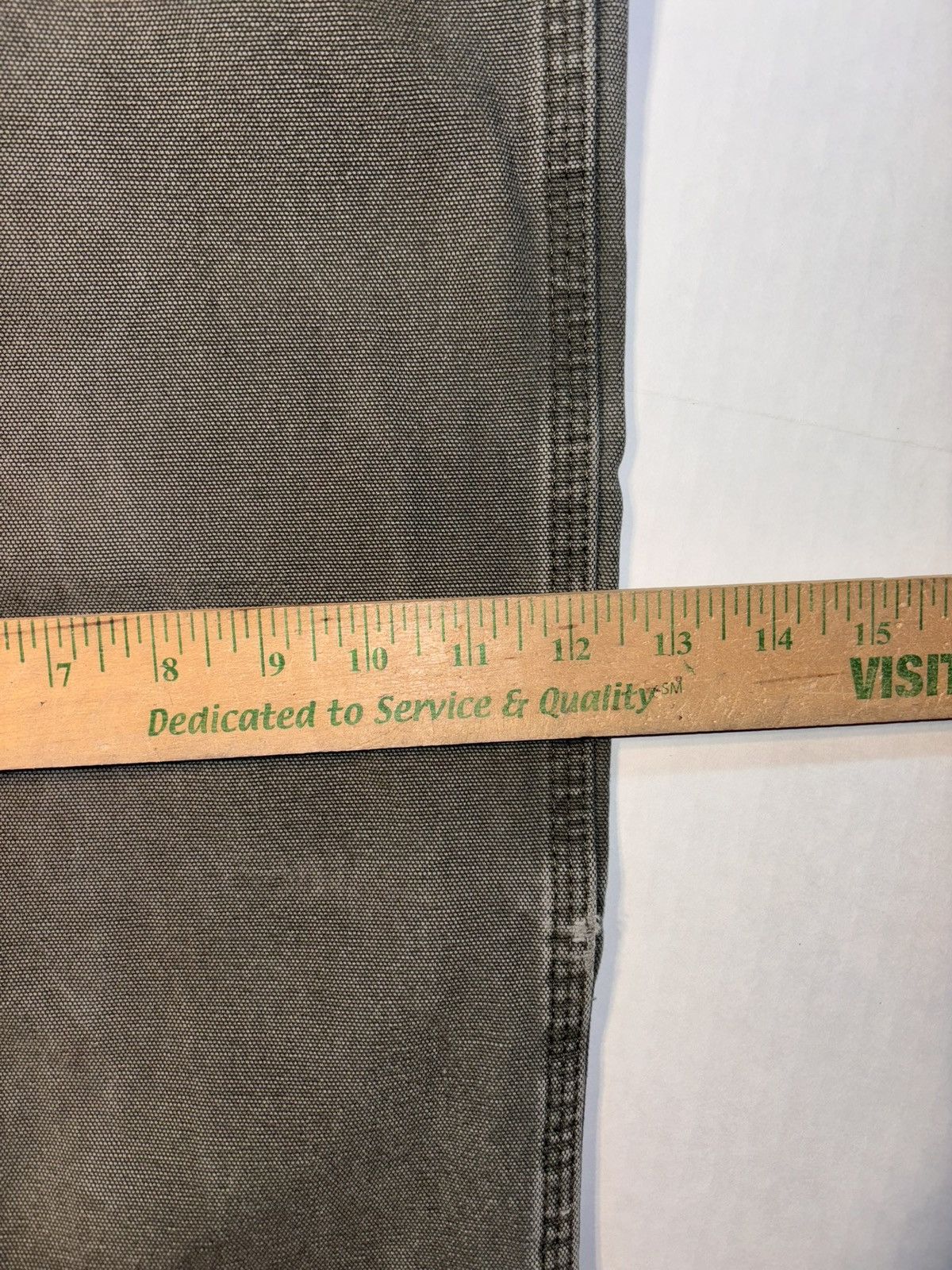 Dickies Vtg Dickies Forest Green Canvas Carpenter Cargo Workwear Size US 42 / EU 58 - 8 Thumbnail