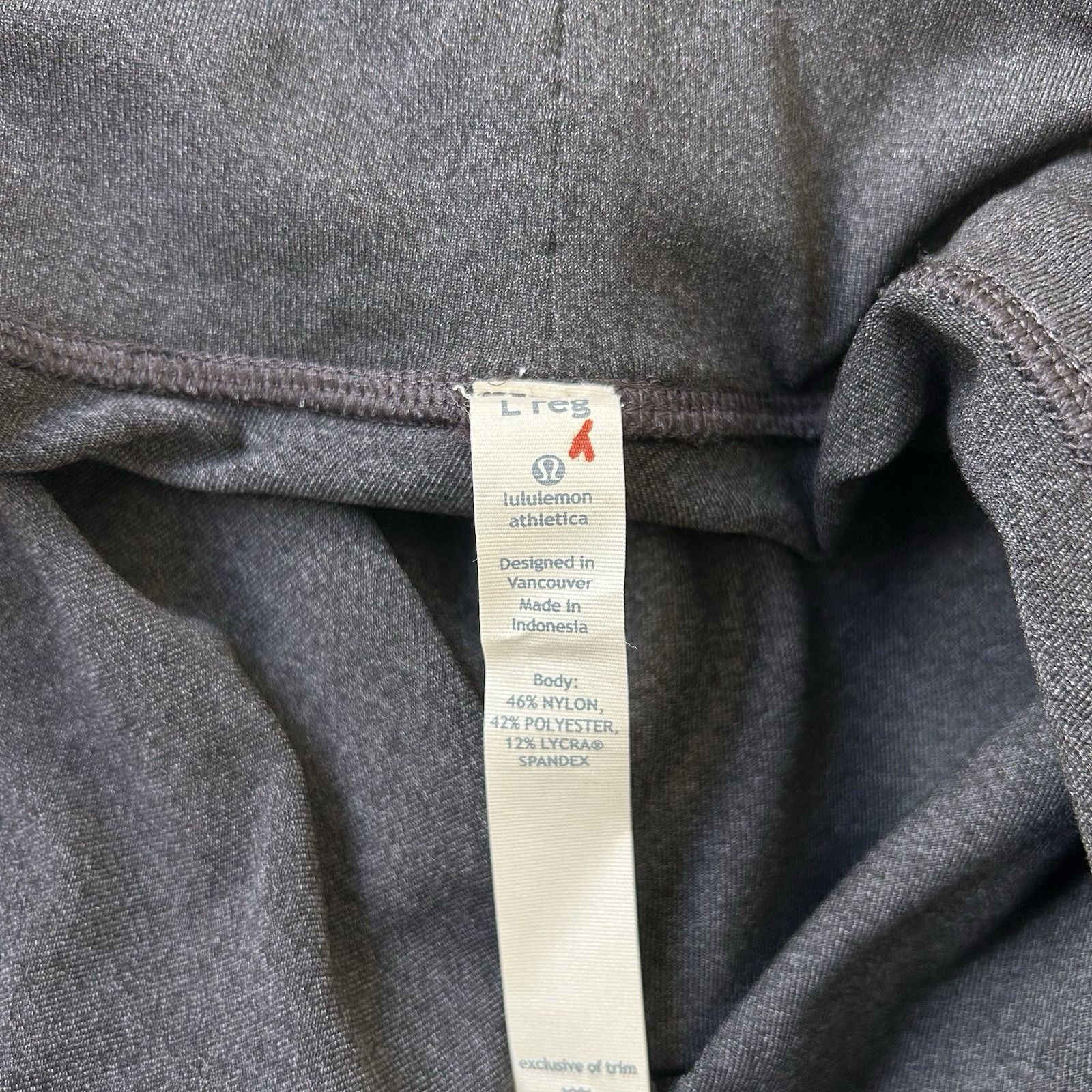 Lululemon Lululemon Mens Gray Jogger Pants Drawstring Zip Pockets Tape Size US 40 / EU 56 - 13 Thumbnail