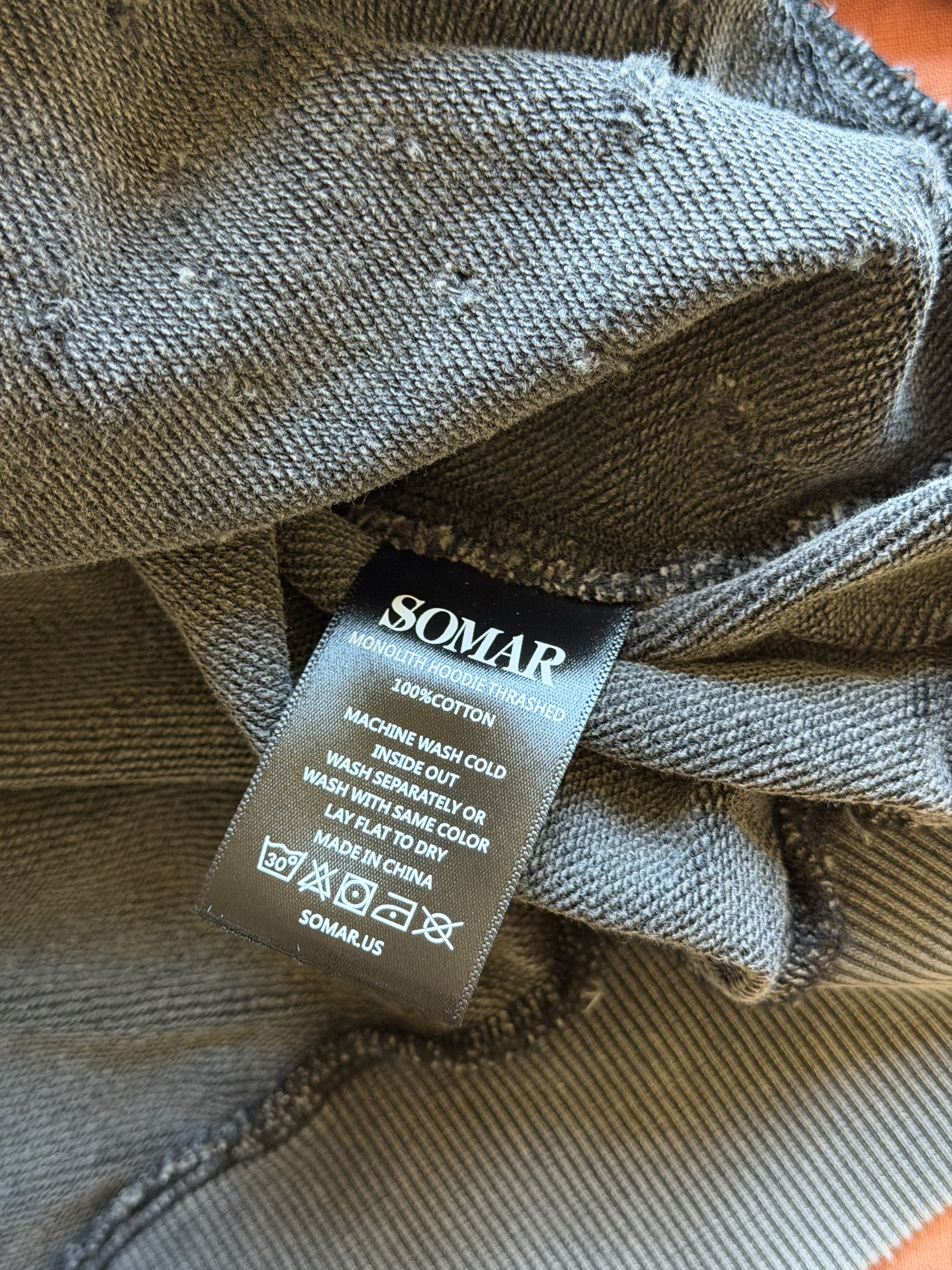 Somar Somar Thrashed Monolith Hoodie in Gray Size US L / EU 52-54 / 3 - 8 Thumbnail