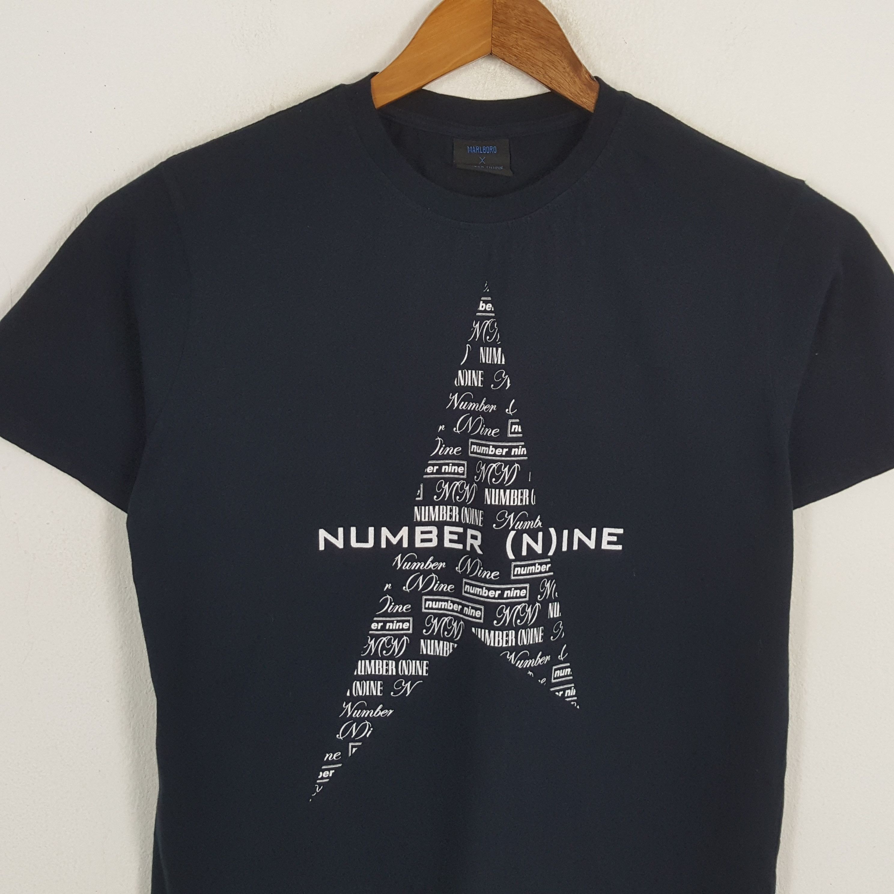Marlboro × Number (N)ine × Vintage Vintage MARLBORO x NUMBER (N)INE Japanese Brand T-Shirts Size US M / EU 48-50 / 2 - 2 Thumbnail
