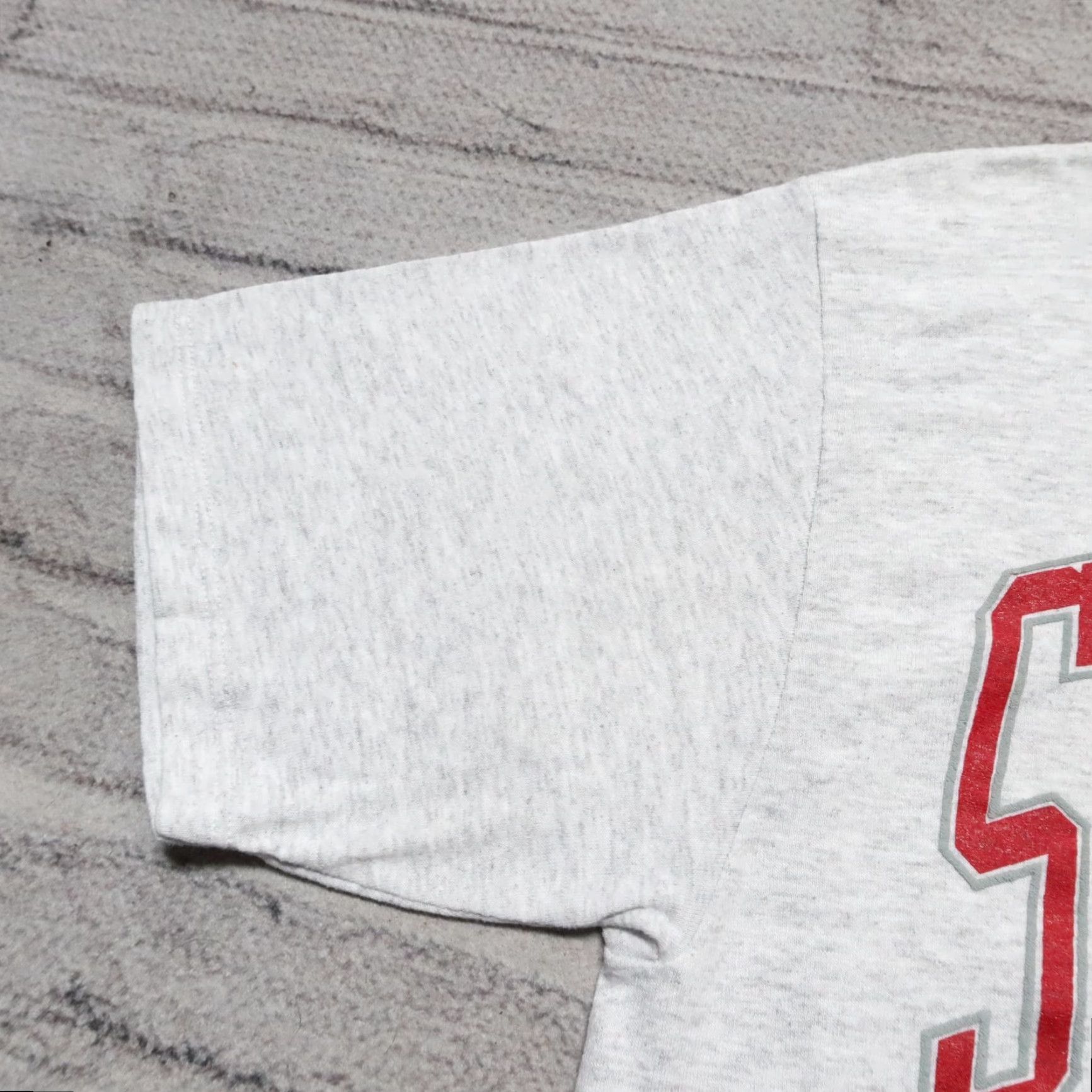 Russell Athletic VINTAGE Stanford Cardinal Logo Shirt XL Heather Mens Russell Athletic 80s Size US XL / EU 56 / 4 - 4 Thumbnail