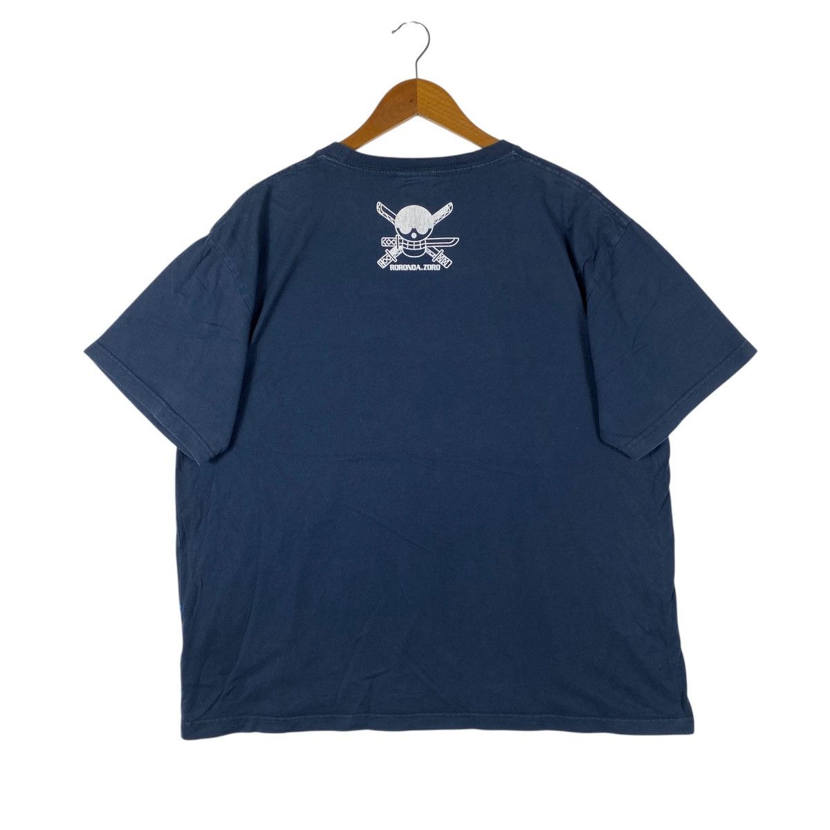 Anime × Japanese Brand × Vintage Vintage 00's ONE PIECE Roronoa Zoro Big Graphic Anime Size US XL / EU 56 / 4 - 3 Thumbnail