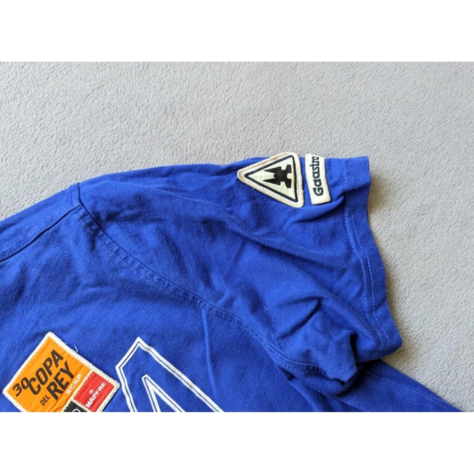 Vintage Gaastra 30 Copa Del Rey 11 ESP Blue Shirt Mens XL T-Shirt Short Sleeve Size US XL / EU 56 / 4 - 4 Thumbnail