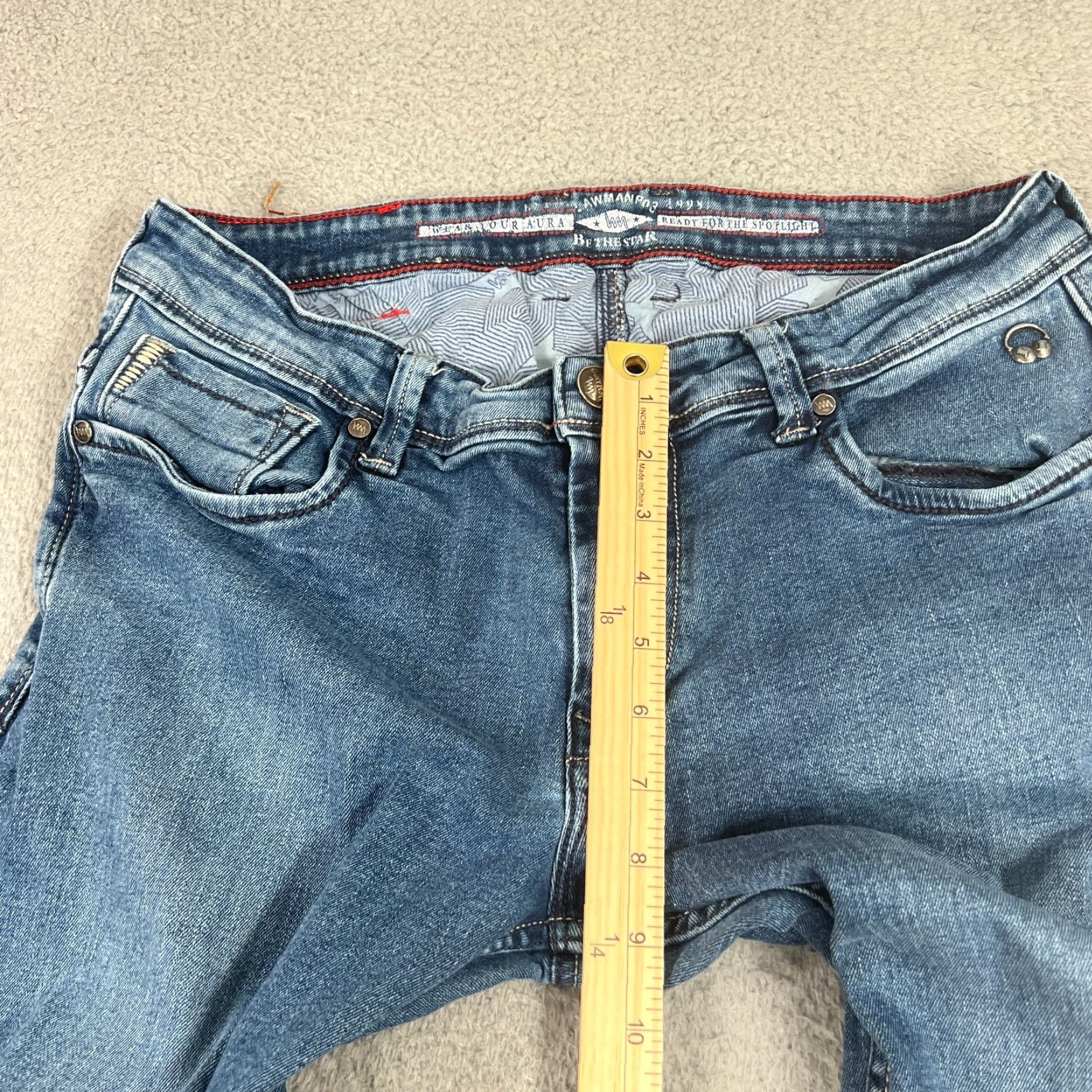 Vintage VINTAGE Lawmanpg3 Men's Jeans 36 Waist Black Regular Fit Belt Loops Zip Fly 30-Inch Inseam Size US 36 / EU 52 - 3 Thumbnail
