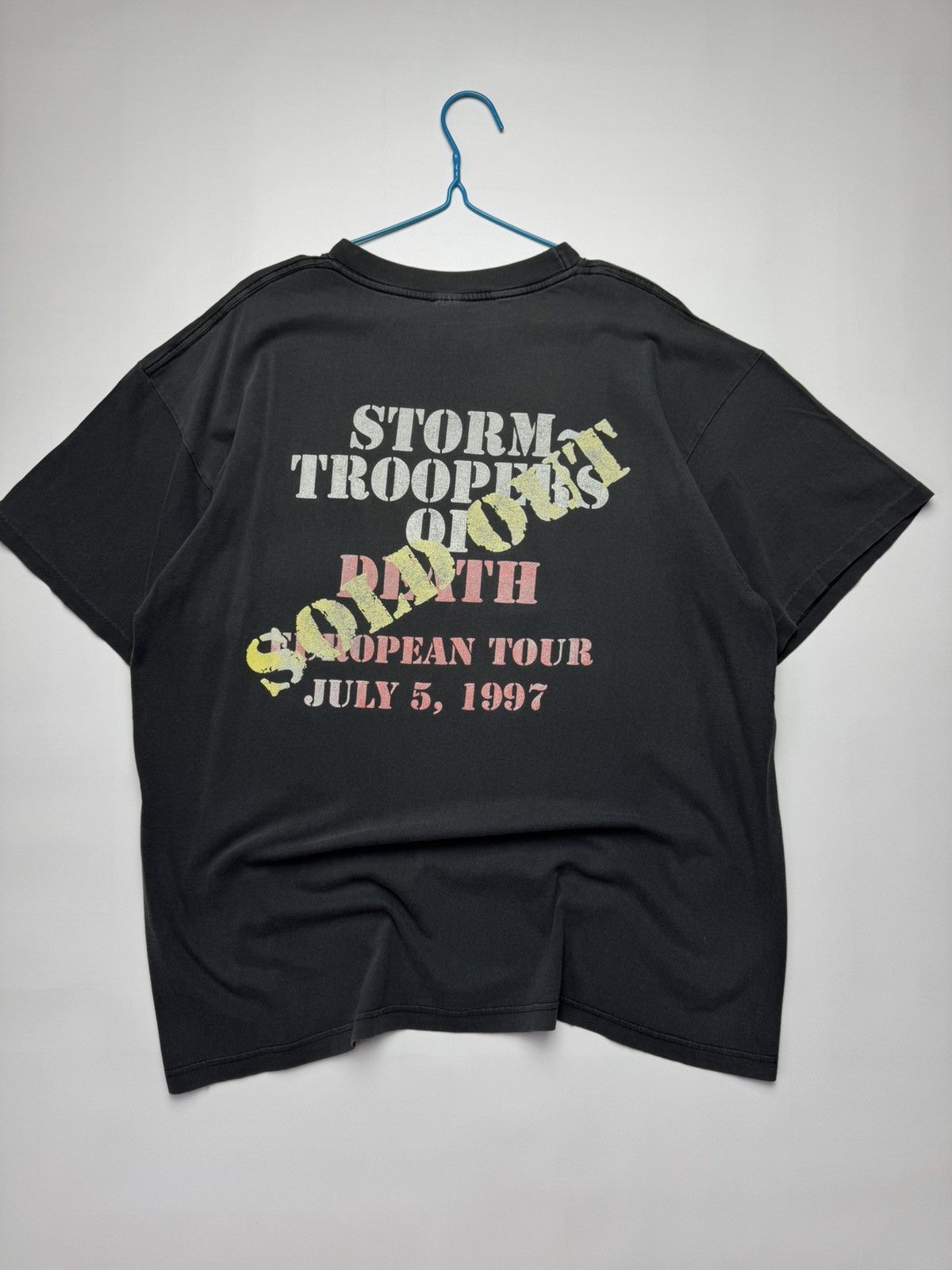 Vintage Vintage S.O.D. Stormtroopers of Death Band Tee - Made in USA Size US XL / EU 56 / 4 - 10 Thumbnail