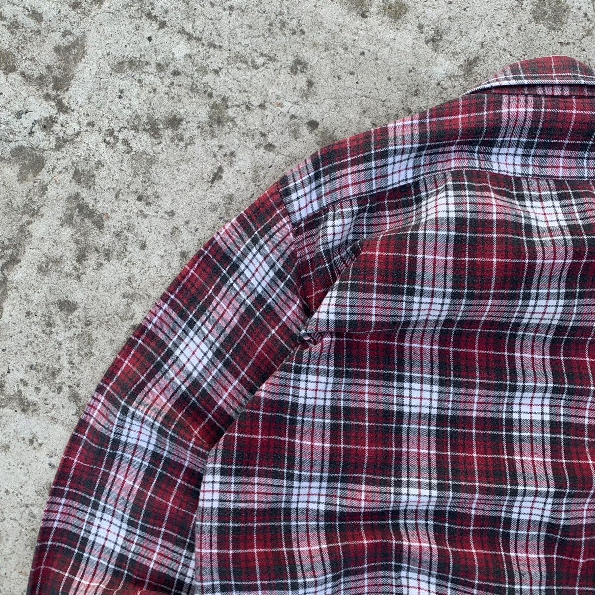 Flannel Vintage Japanese Style Flannel Druzhba KNR Checkered Shirt Size US M / EU 48-50 / 2 - 10 Thumbnail