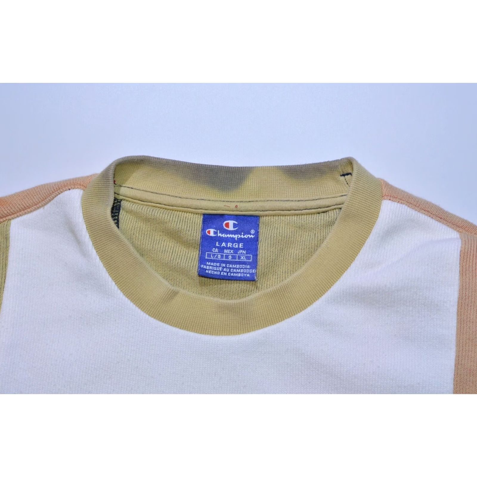 Champion Champion Multicolor Colorblock Sweatshirt Crewneck Men's L Size US L / EU 52-54 / 3 - 5 Thumbnail