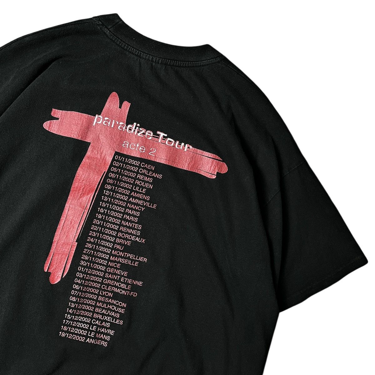 Band Tees Indochine — Paradize Tour 2002 Size US XL / EU 56 / 4 - 4 Thumbnail