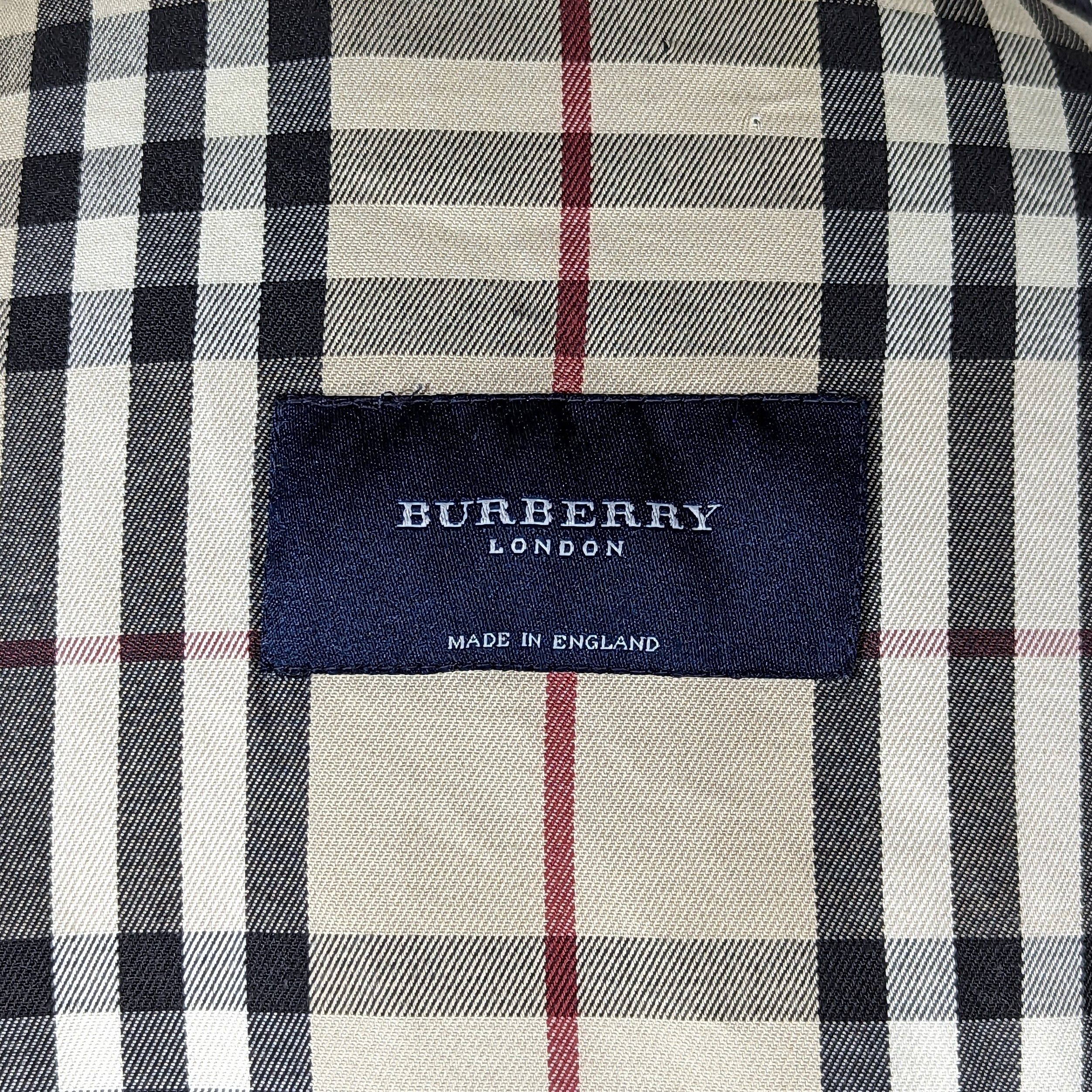 Burberry BURBERRY London Women's Biker Jacket Belted Made In England Size M / US 6-8 / IT 42-44 - 17 Thumbnail