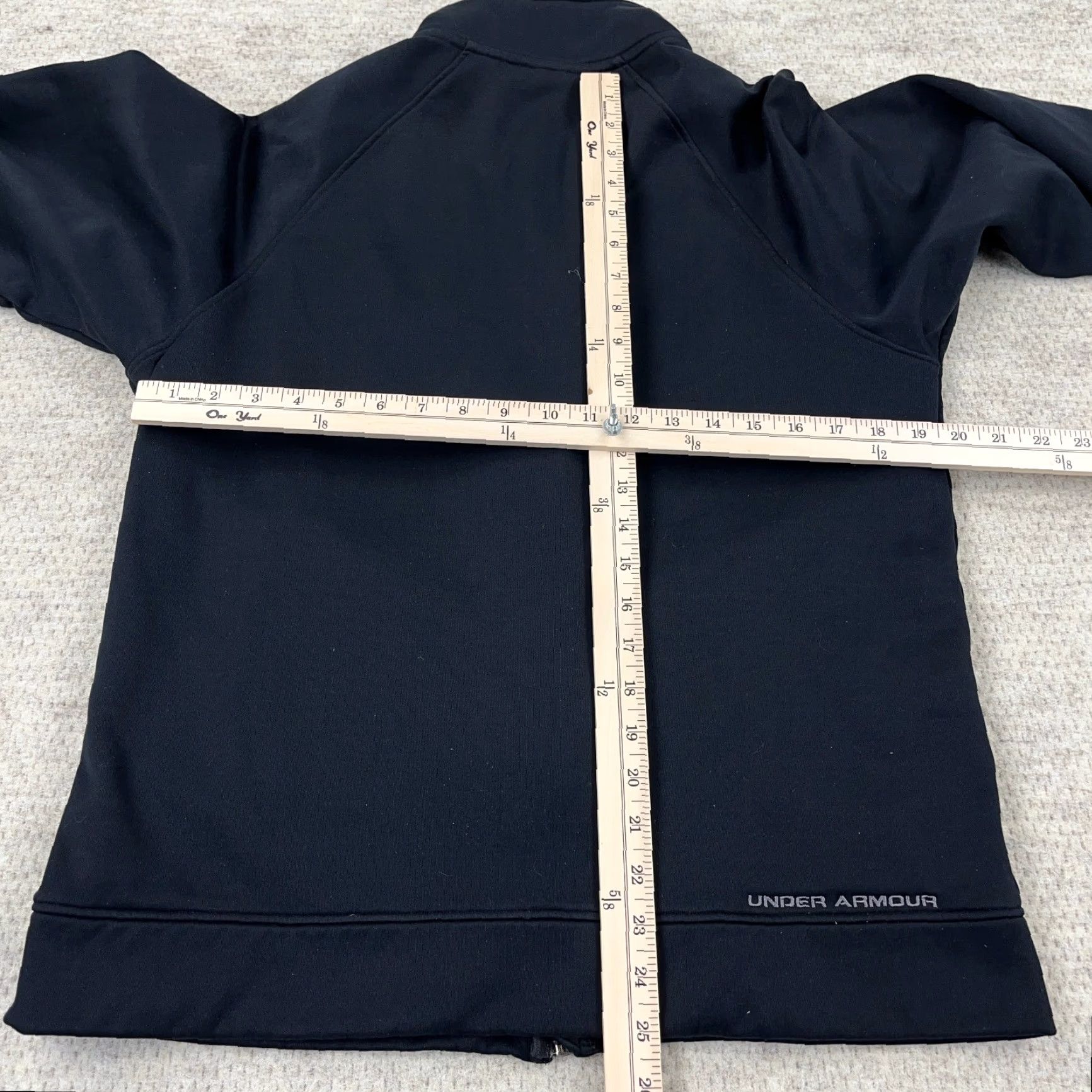 Under Armour Under Armour Jacket Men Medium Black Full Zip Track Jacket Sports Mens Regular Black 2000s Size US M / EU 48-50 / 2 - 7 Thumbnail