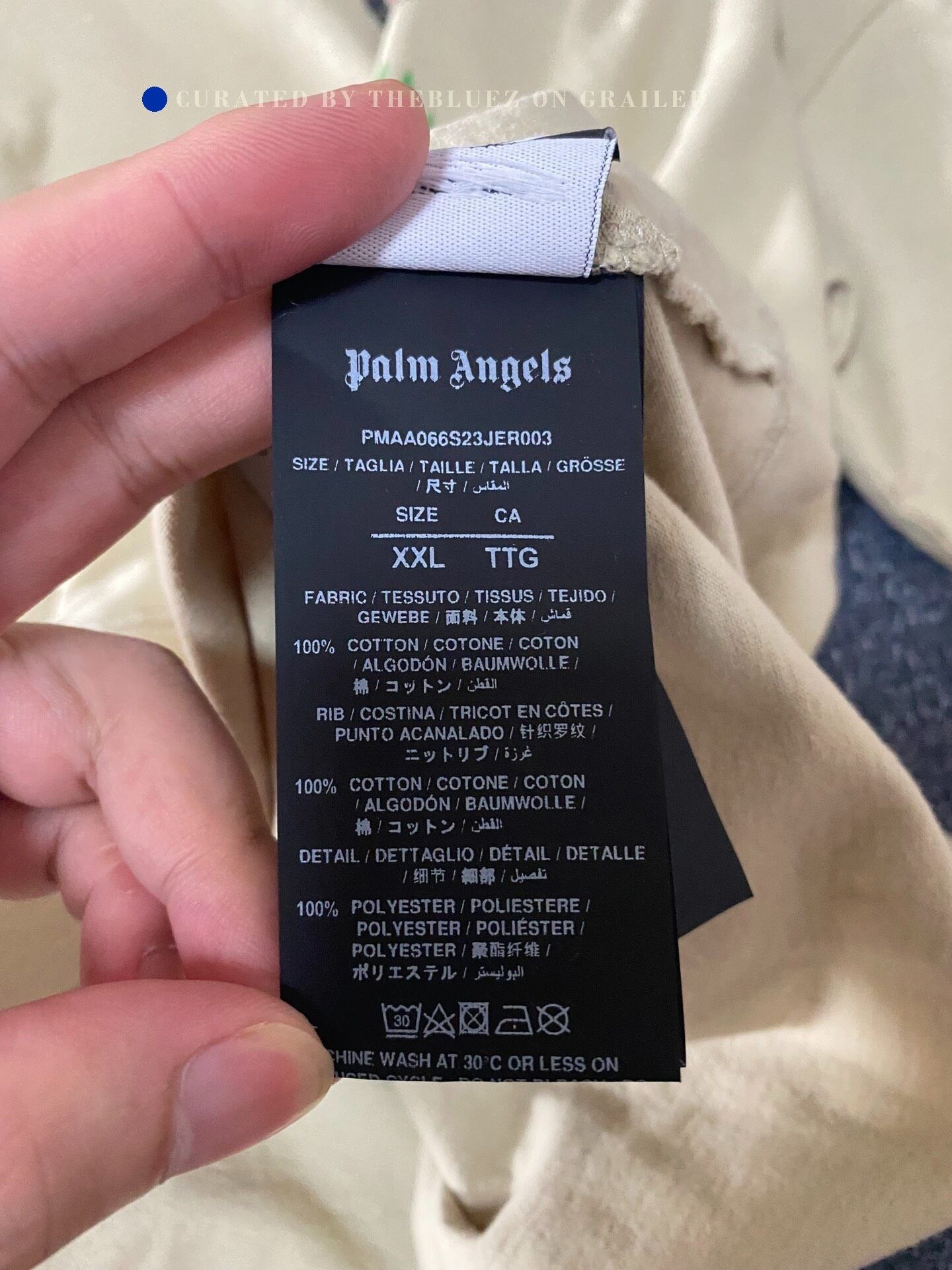 Palm Angels Palm Angels Palm Tree Print T-Shirt Size US XXL / EU 58 / 5 - 4 Thumbnail