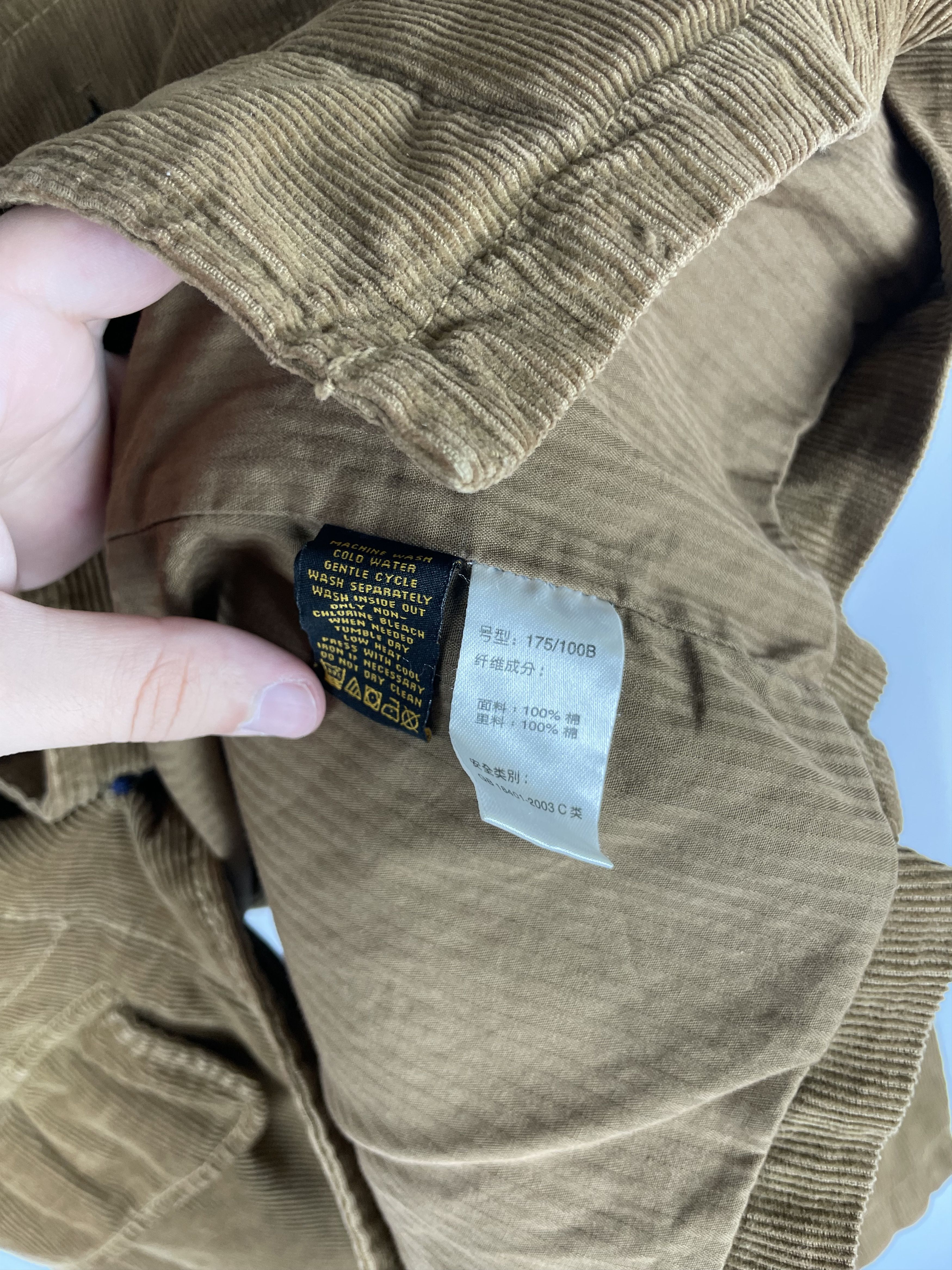 Polo Ralph Lauren Ralph Lauren Polo Jeans Company Corduroy Jacket Size US M / EU 48-50 / 2 - 7 Thumbnail