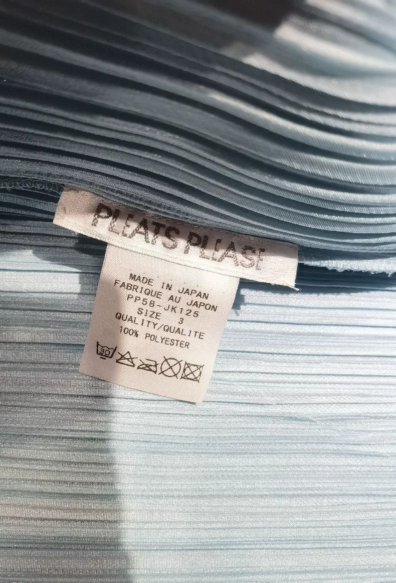 Issey Miyake issey miyake size:3 Blue vest 2506-Nextarrow Size XXS / US 00 / IT 34 - 4 Thumbnail