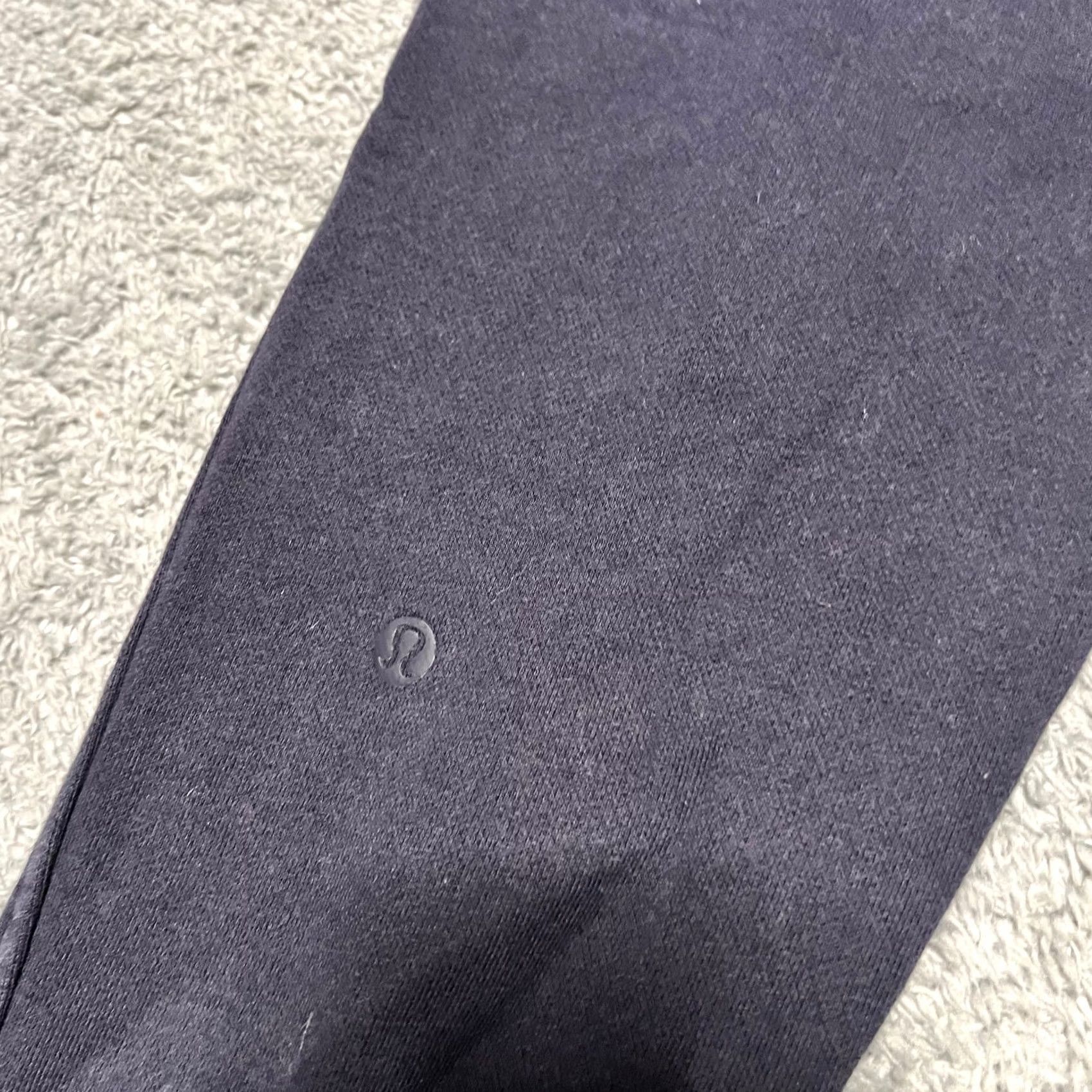 Lululemon Lululemon Warm Down Jogger Pants Womens 2 7/8 Blue Cotton Terry Sweatpants Size 26" / US 2 / IT 38 - 4 Thumbnail