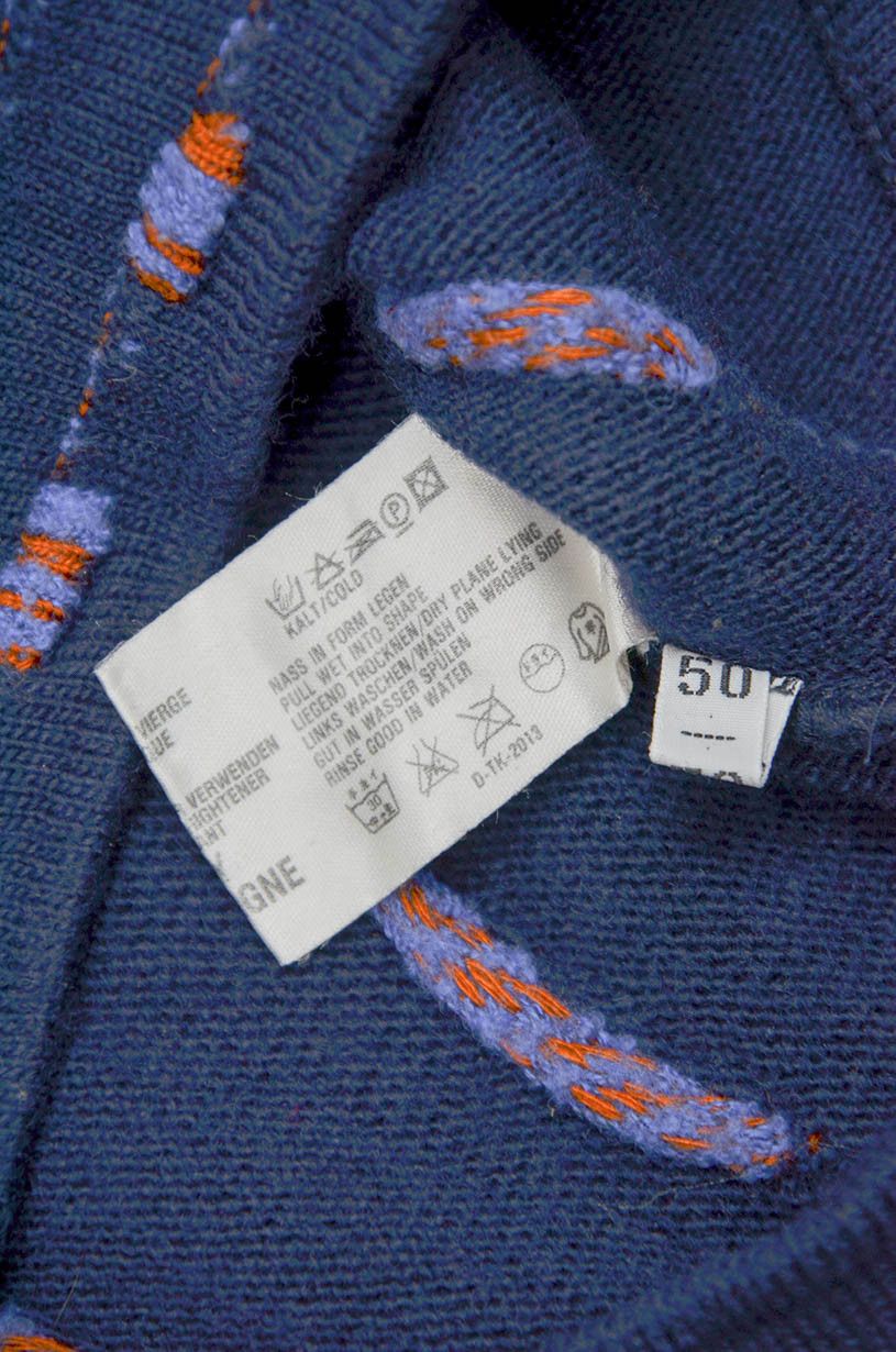 Carlo Colucci Carlo Colucci Pattern Knit Sweater – Size 50 Size US M / EU 48-50 / 2 - 7 Thumbnail