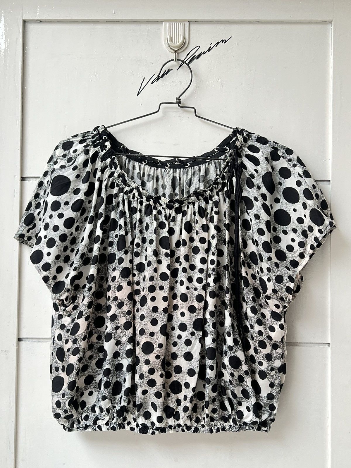 Jean Paul Gaultier Jean Paul Gaultier Polkadot Motive Tops Size US S / EU 44-46 / 1 - 2 Thumbnail