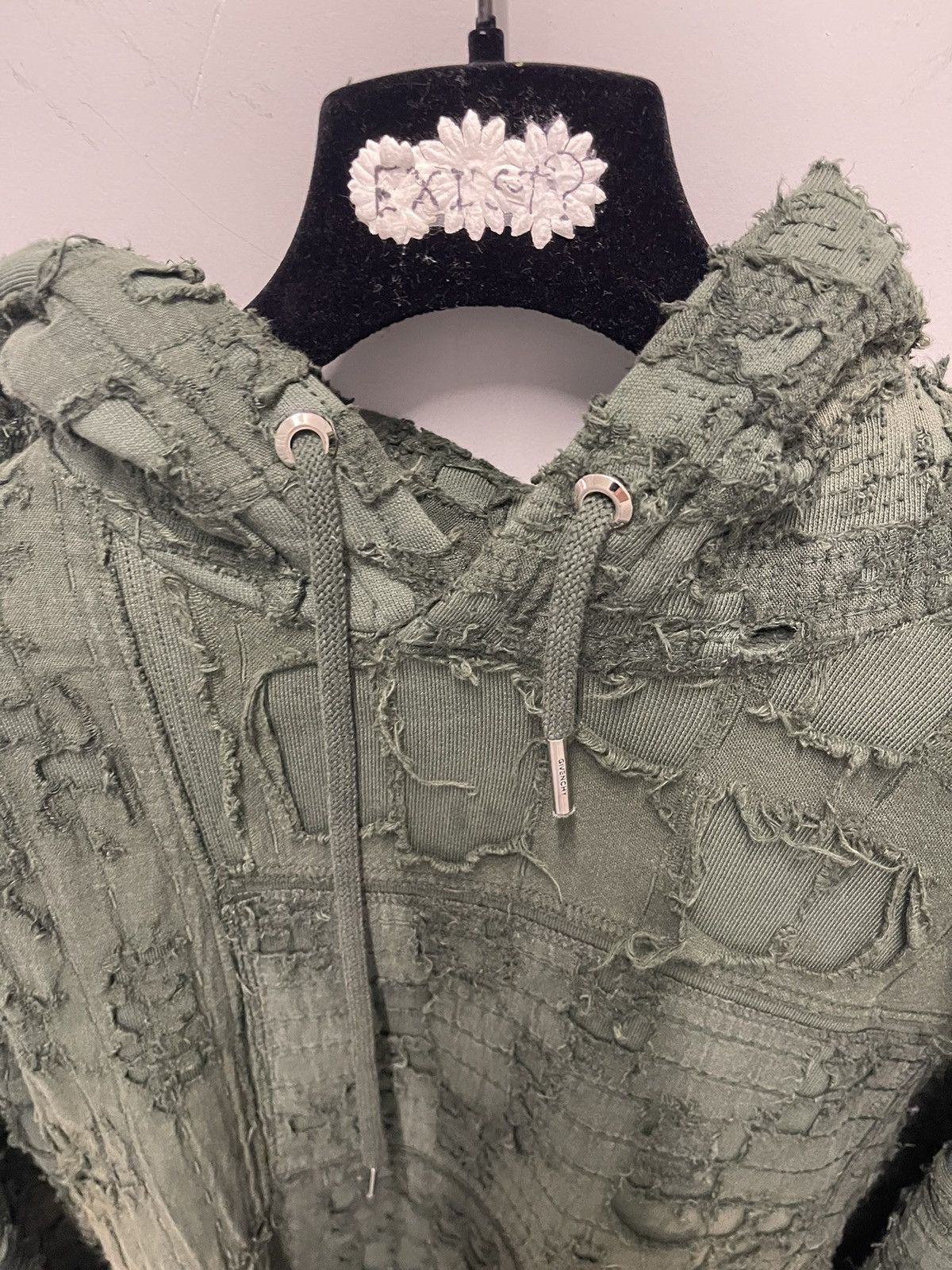 Givenchy Givenchy boro destroyed hoodie Size US M / EU 48-50 / 2 - 2 Thumbnail