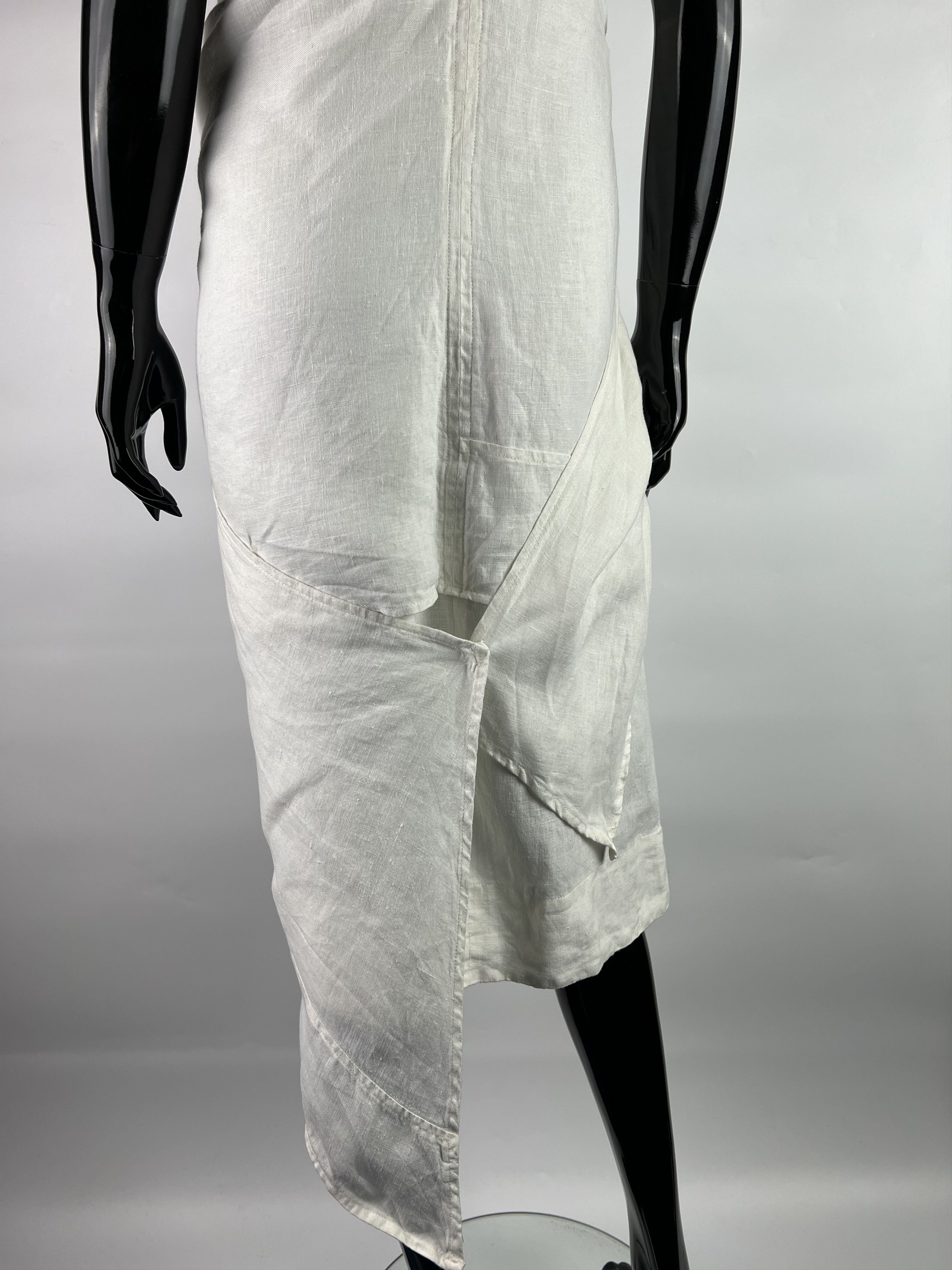 Other Tale №3 Asymmetrical Linen Wrap Dress Size IT40 Size S / US 4 / IT 40 - 5 Thumbnail