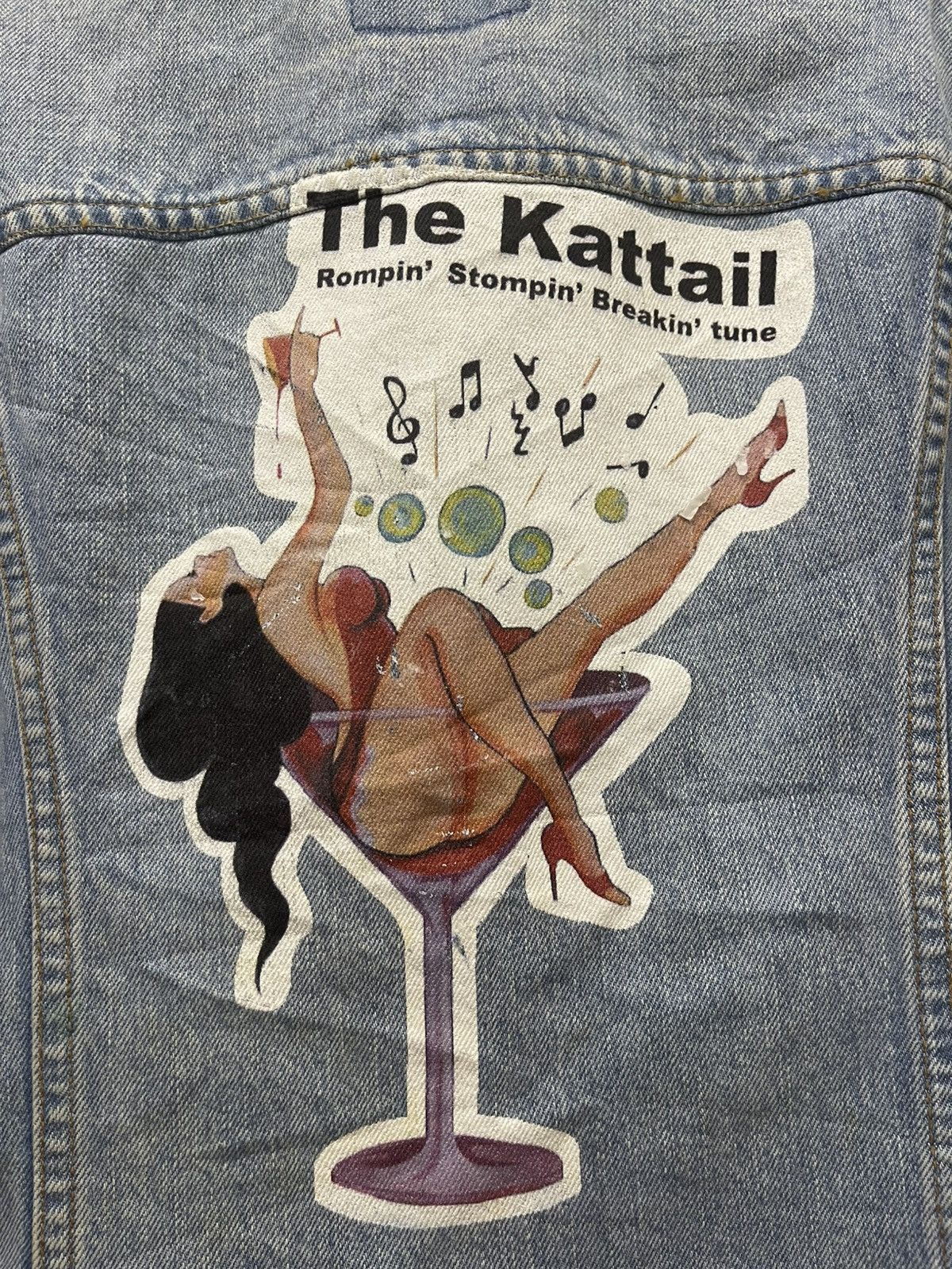 Levi's Rare Vintage LEVIS THE KATTAIL Denim Jacket Size US XS / EU 42 / 0 - 3 Thumbnail