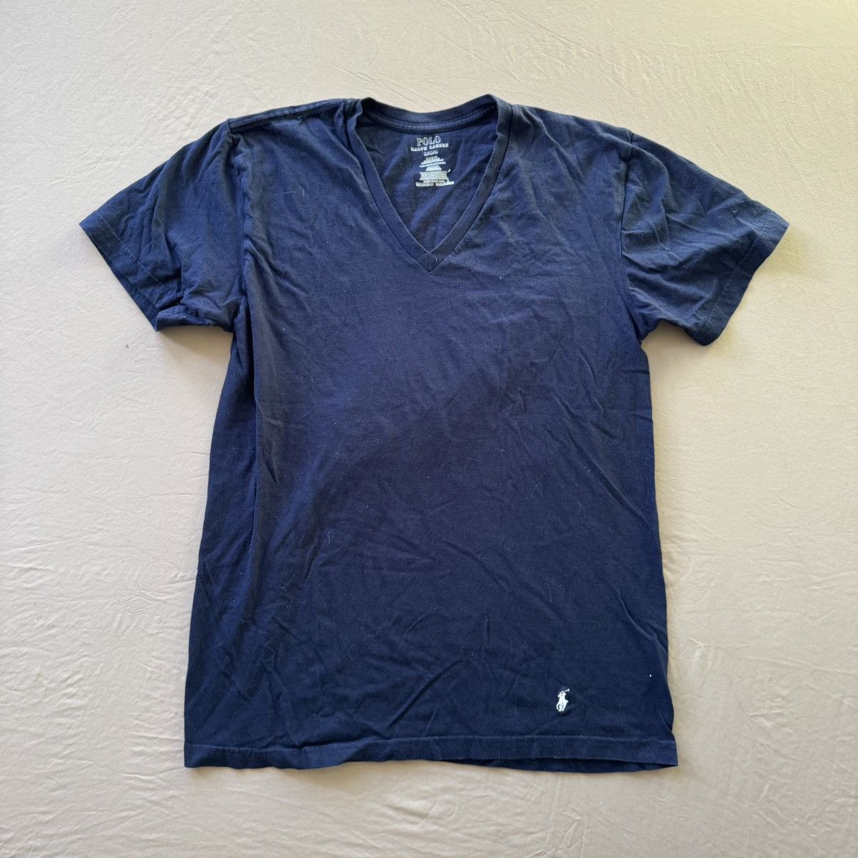Polo Ralph Lauren × Vintage Polo Ralph Lauren Classic V-Neck Tee Size US M / EU 48-50 / 2 - 1 Thumbnail